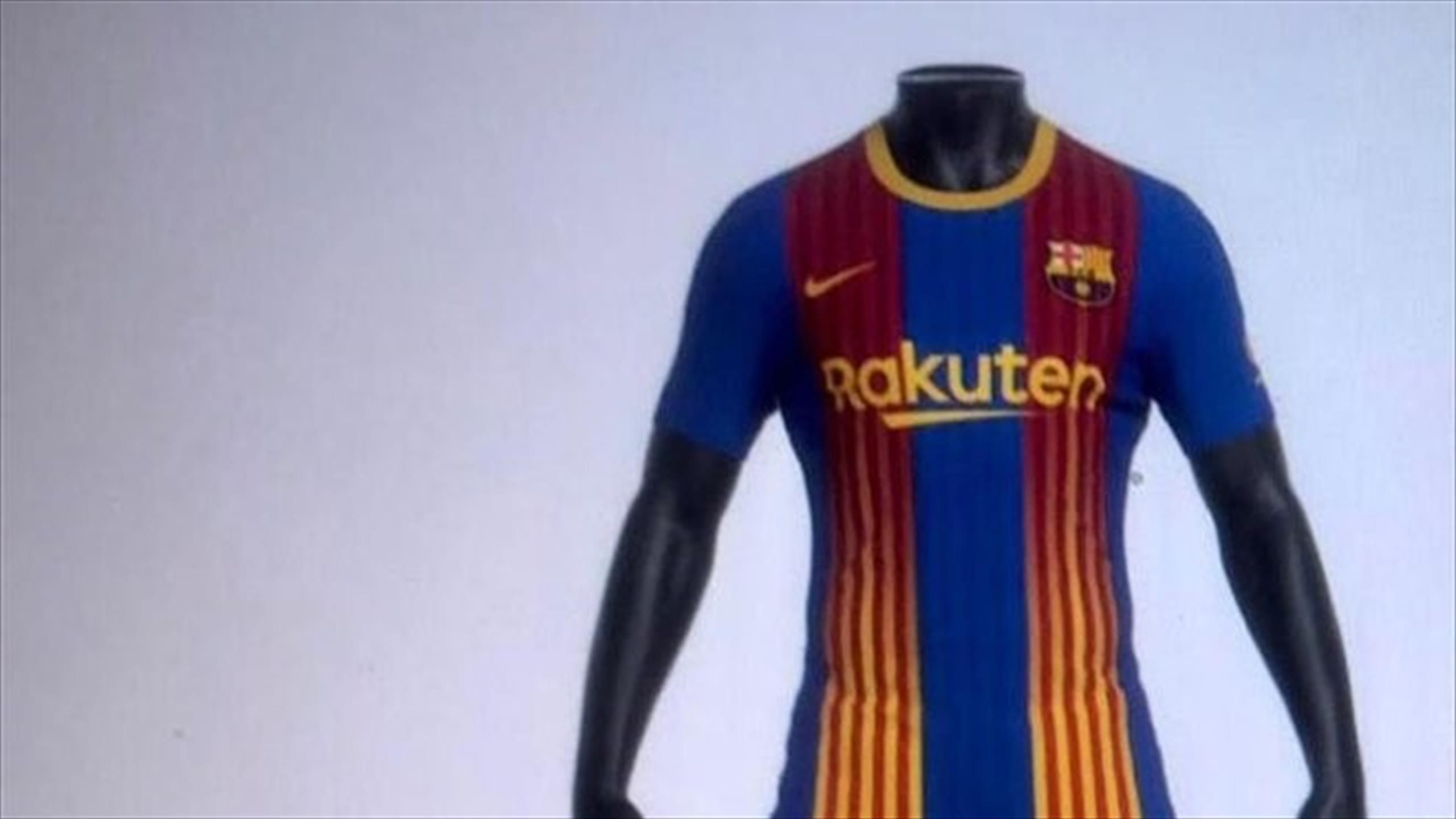 Filtran la camiseta del Bar a para 2020 21 Fusi n entre senyera y