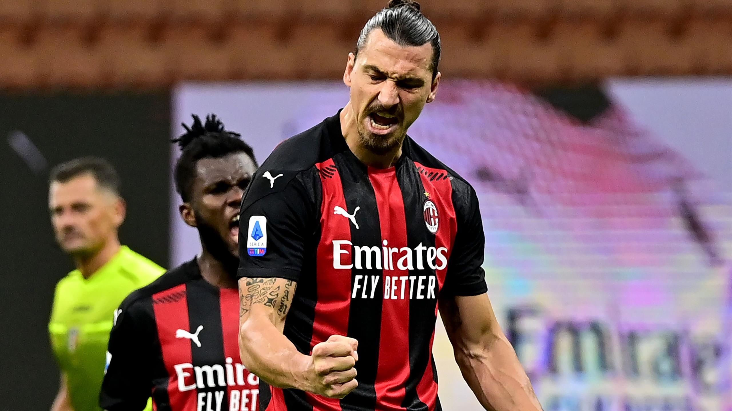 syreindhold Tåre krans Zlatan Ibrahimovic scores twice but Roma hold AC Milan in six-goal thriller  - Eurosport