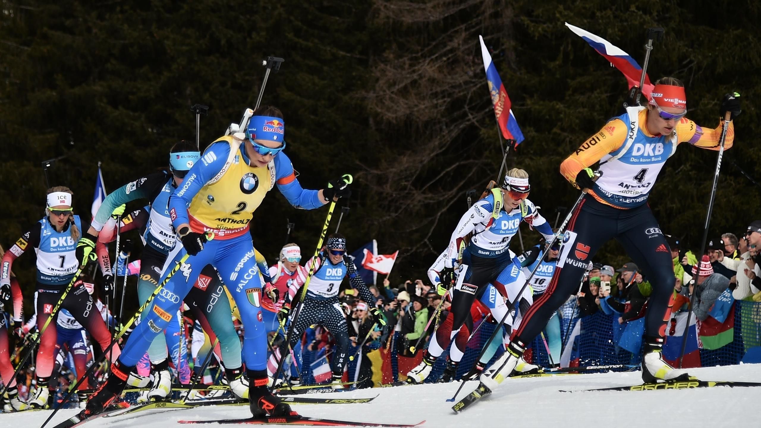 BiathlonWeltcup Kalender, Favoriten und deutsche Chancen Eurosport