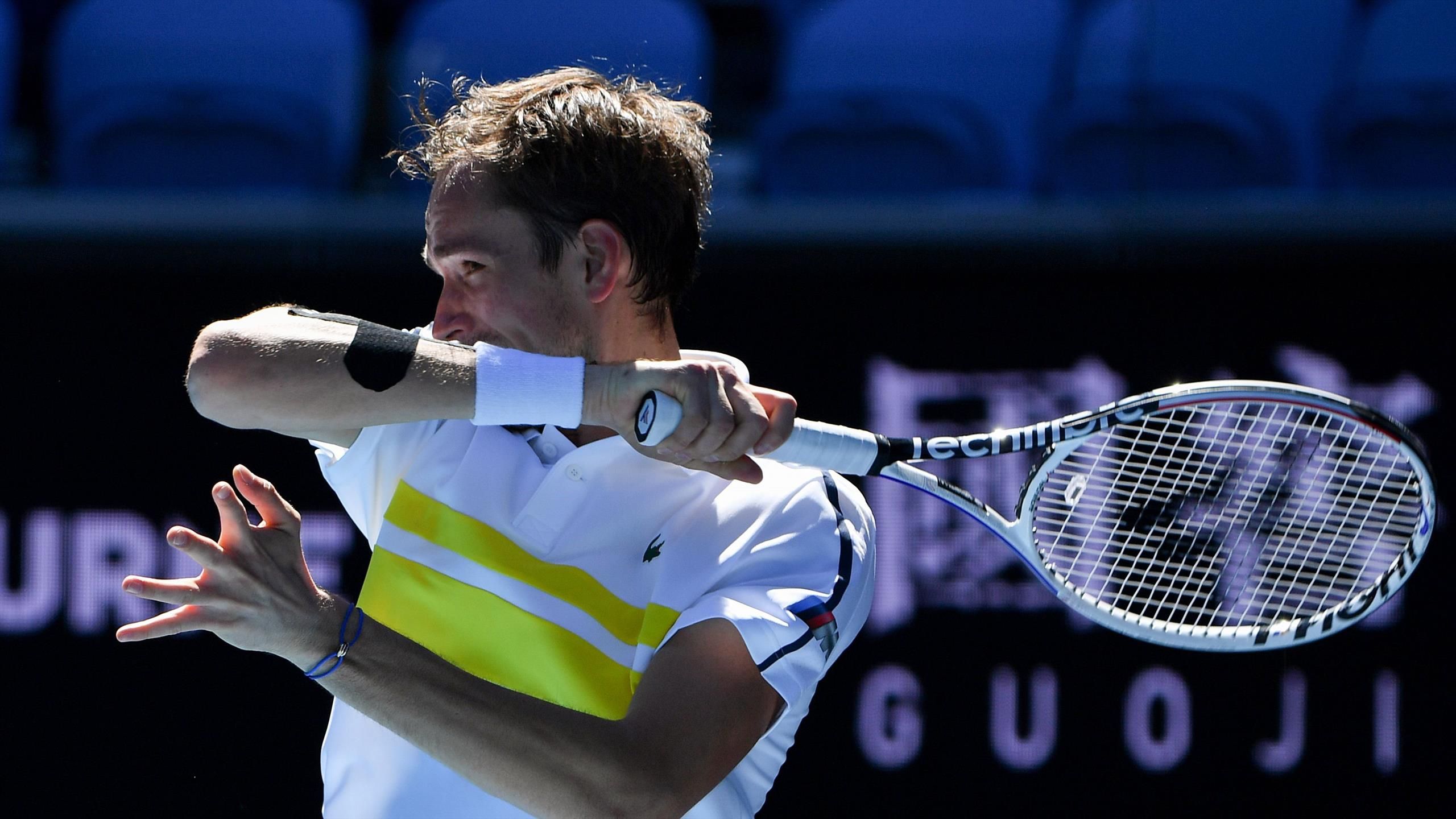 Australian Open Medvedev mit gelungenem Auftakt - Bautista Agut und Goffin scheitern früh