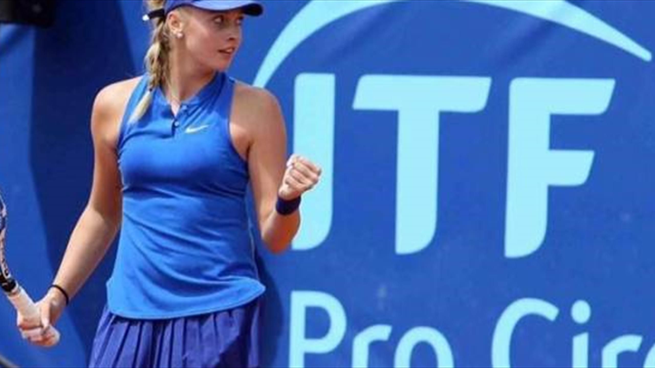 Stollár Fanny főtáblás Charlestonban! - Eurosport