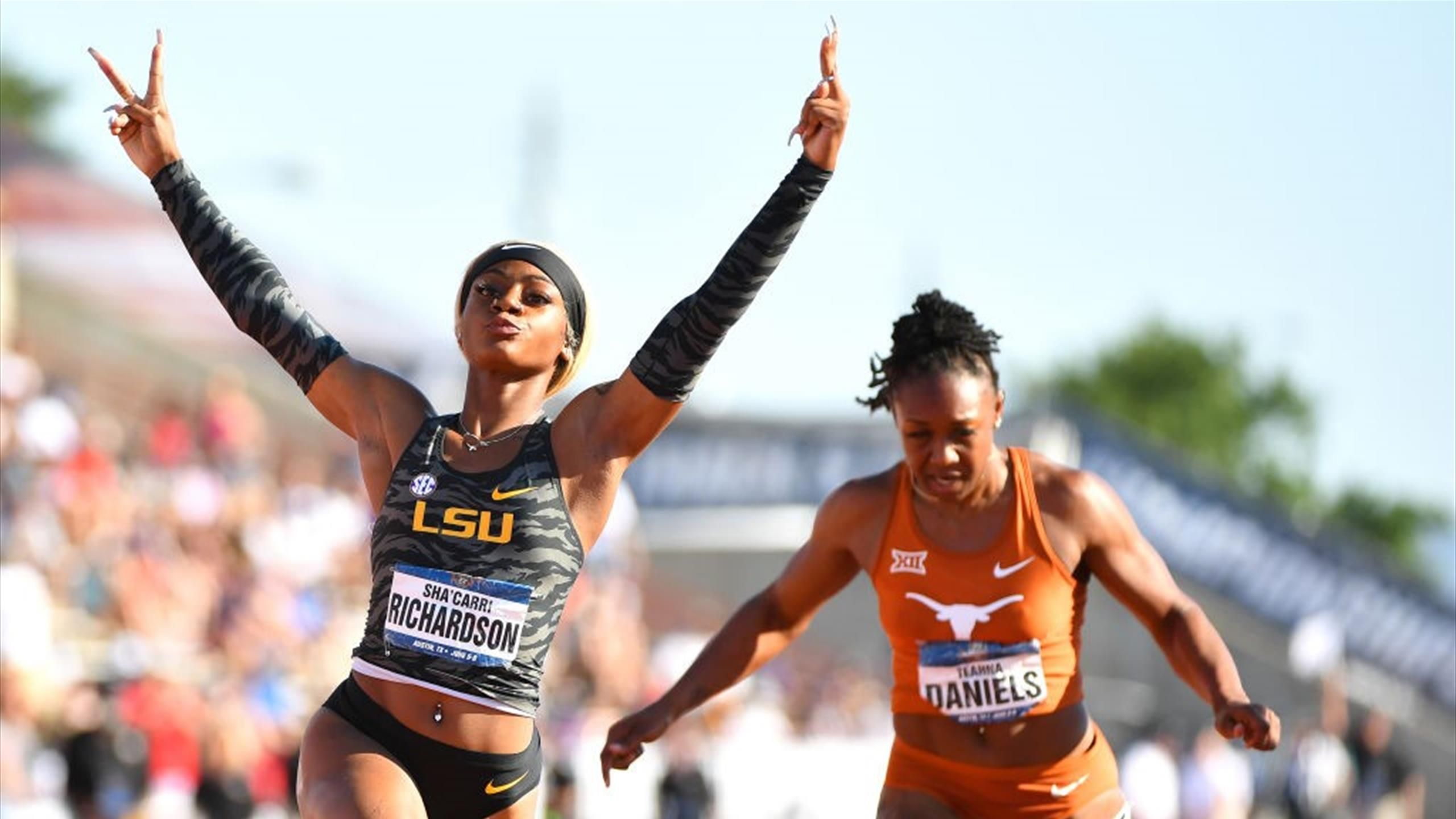 Leichtathletik: Sprinterin Sha'Carri Richardson lässt die USA auf