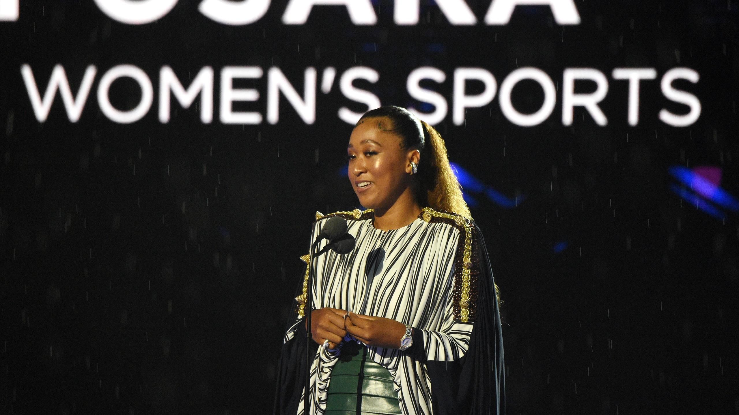 Naomi Osaka Wins Best Athlete in Women's Sports at 2021 ESPY Awards