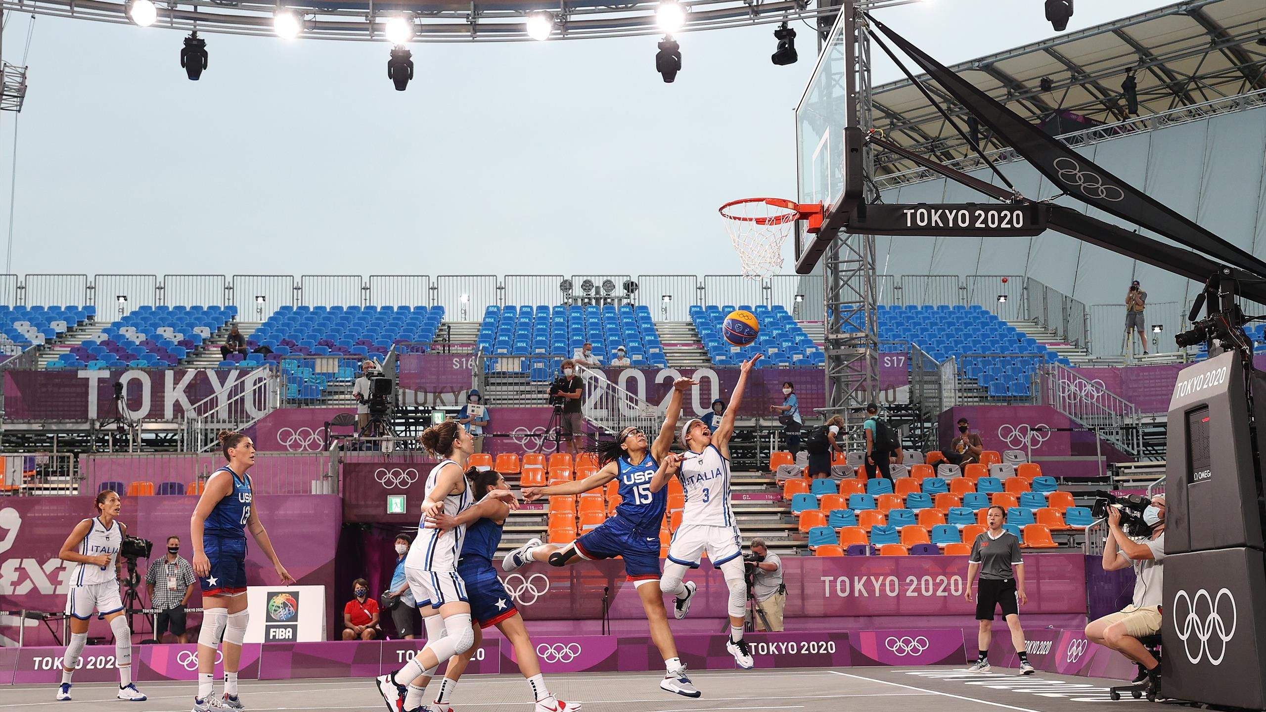 Olimpiadi, Basket 3x3 Italia qualificata ai quarti di finale Eurosport