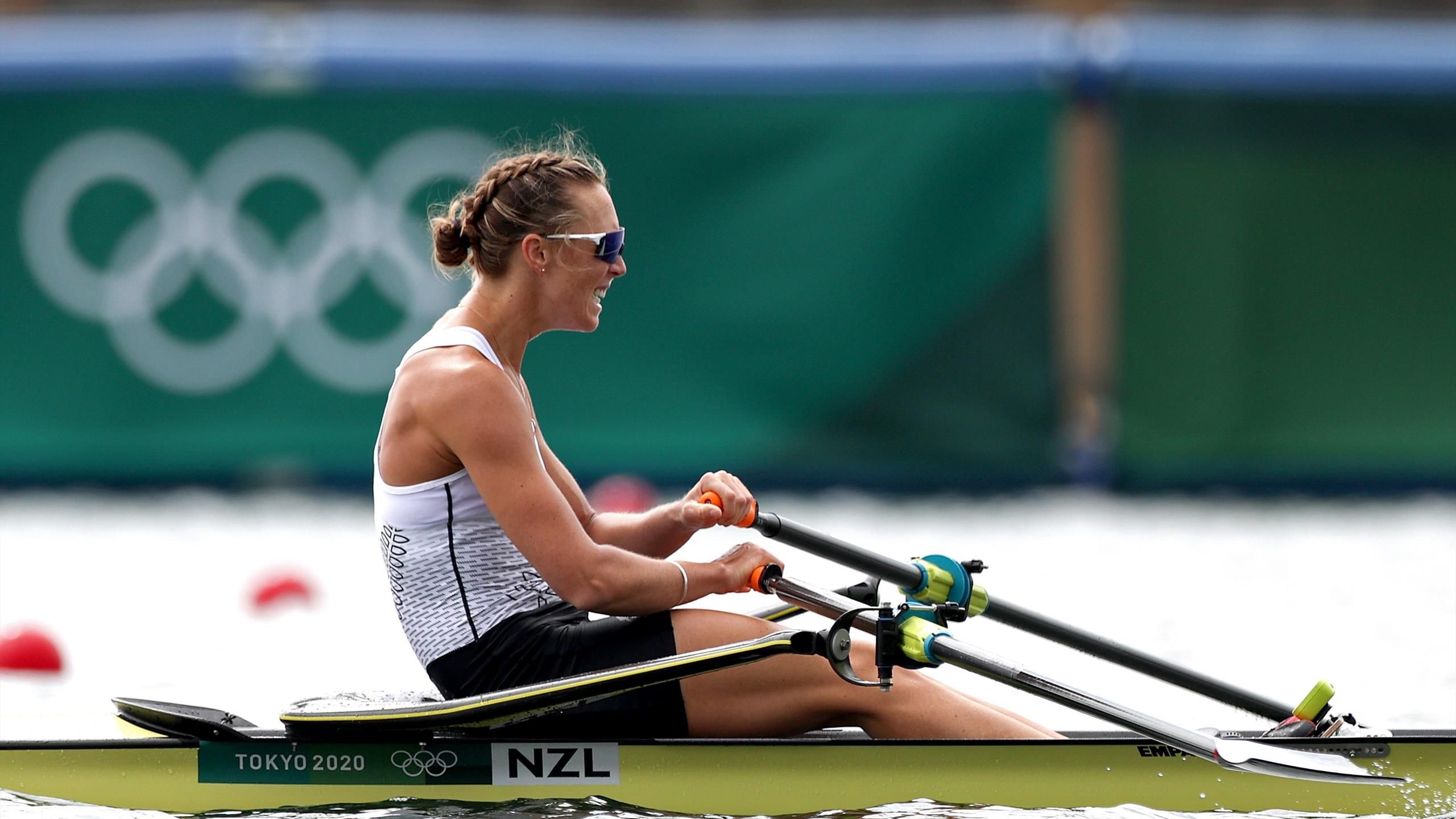 Olympia 2021: Emma Twigg holt im Ruder-Einer der Frauen Gold für ...