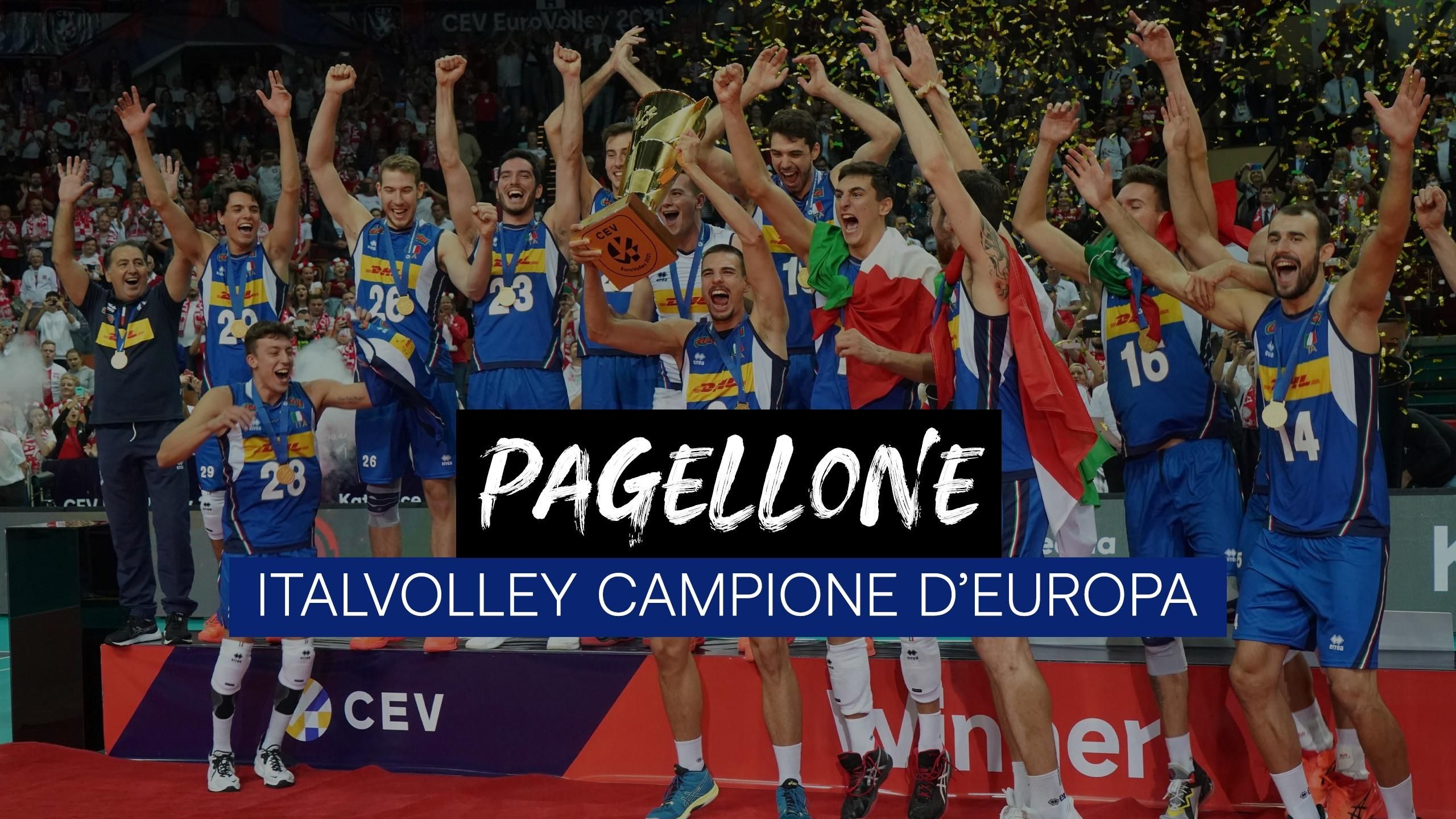 Pallavolo, Europei 2021 Il Pagellone dell'Italvolley Giannelli MVP
