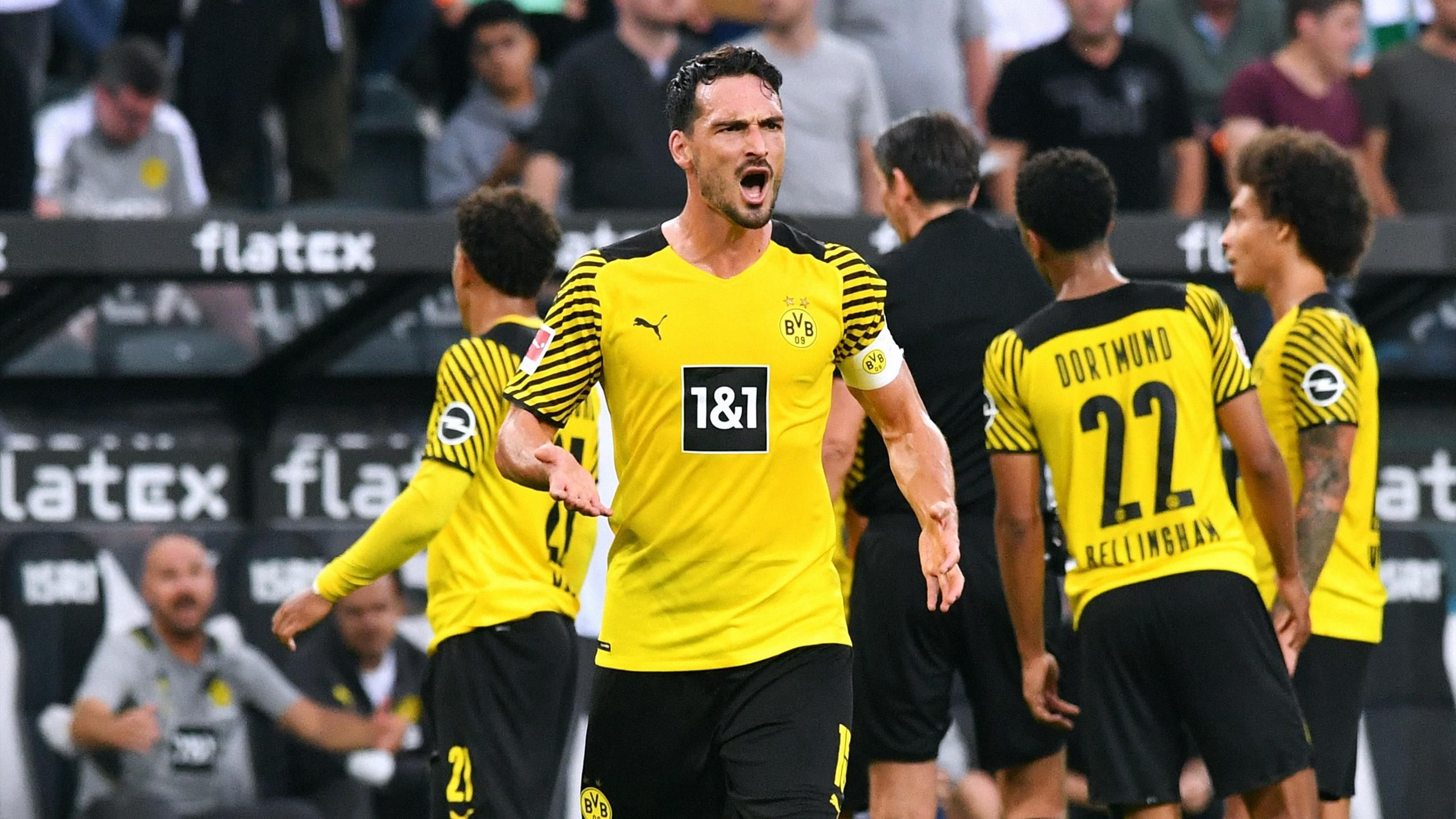 Gladbach - BVB | Hummels rüffelt Dahoud: 