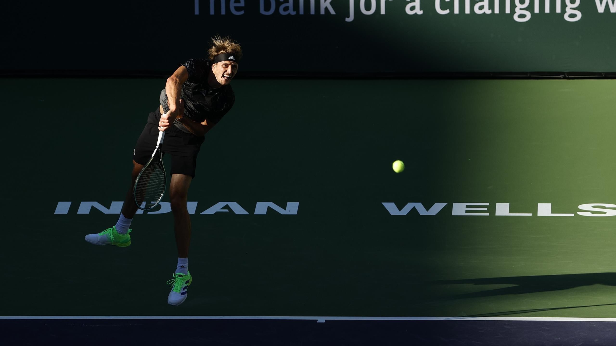 Masters Indian Wells: Alexander Zverev beißt sich gegen US-Boy Jenson