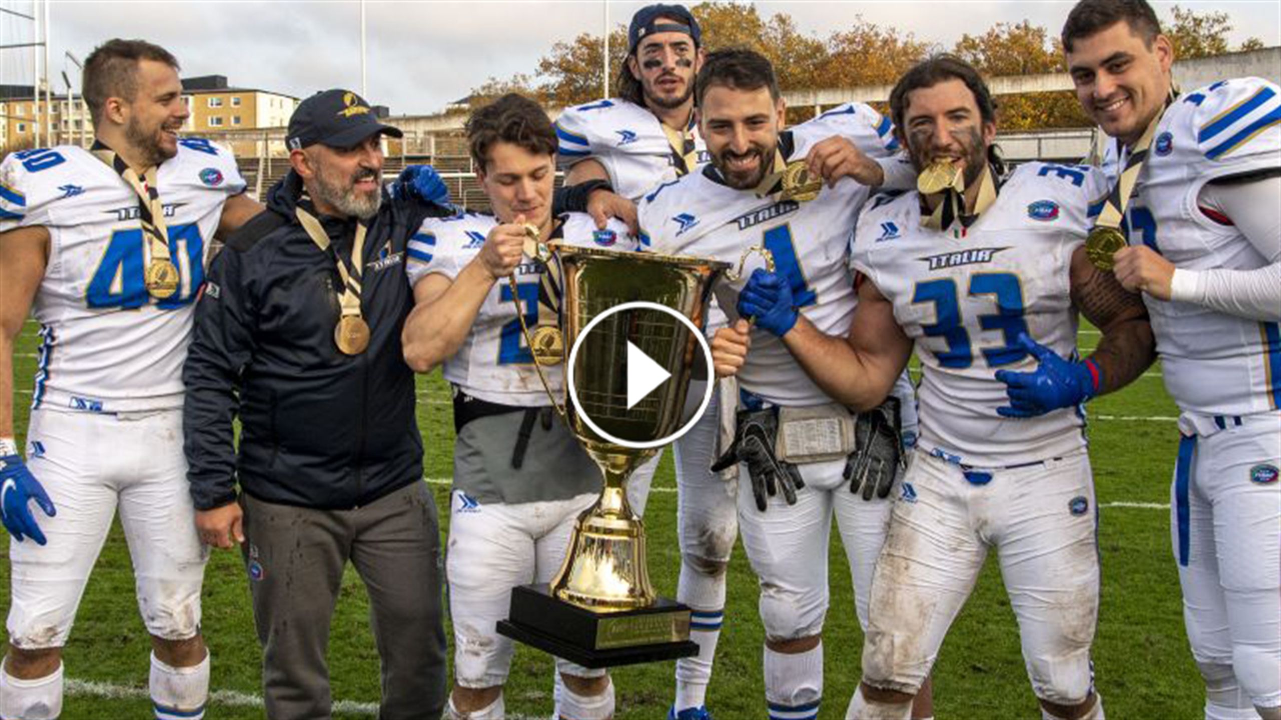 Football americano, Italia campione d'Europa gli highlights dei momenti clou della finale