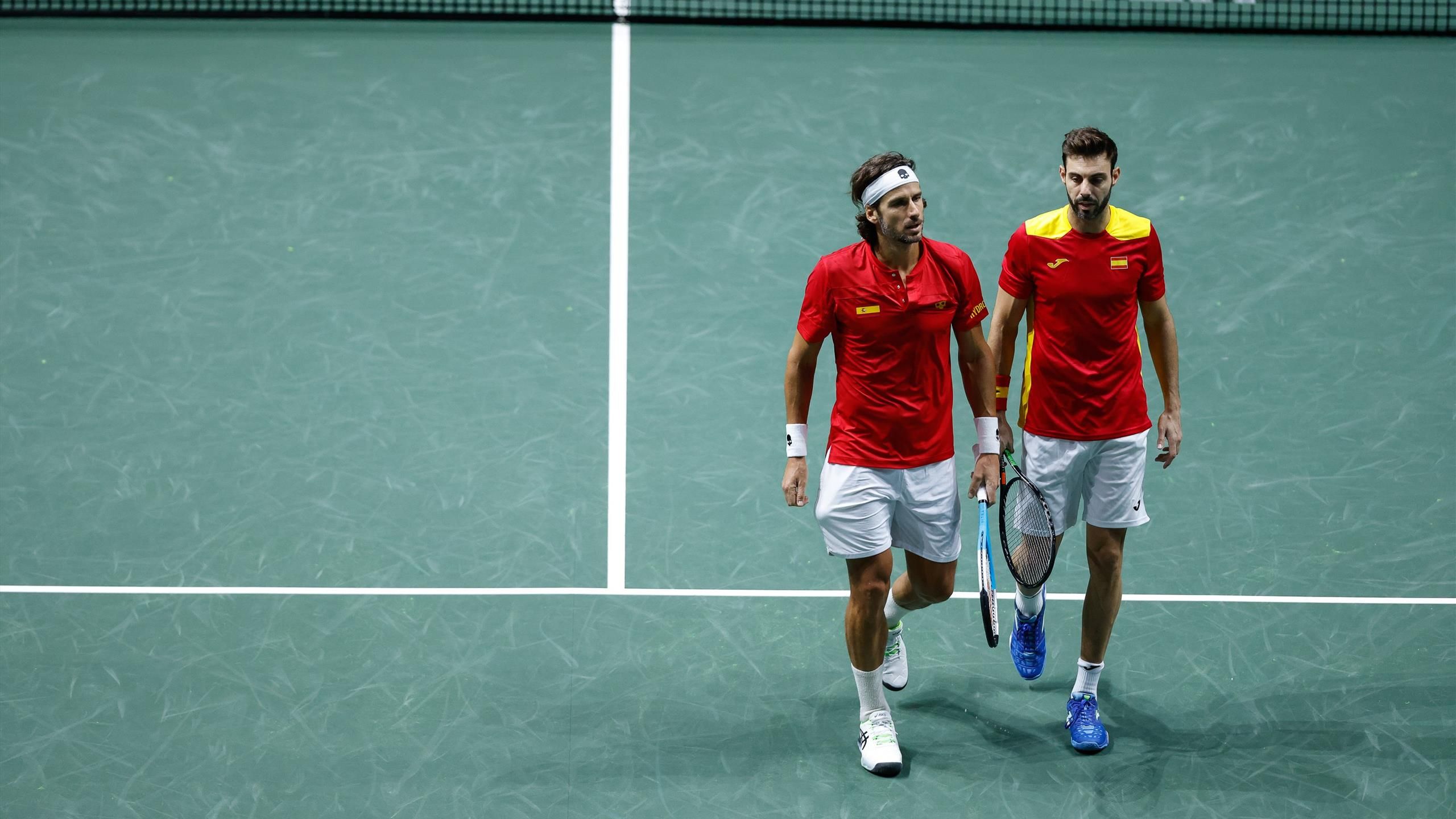 Davis Cup Russland schlägt Spanien und verhilft Novak Djokovic und Serbien ins Viertelfinale