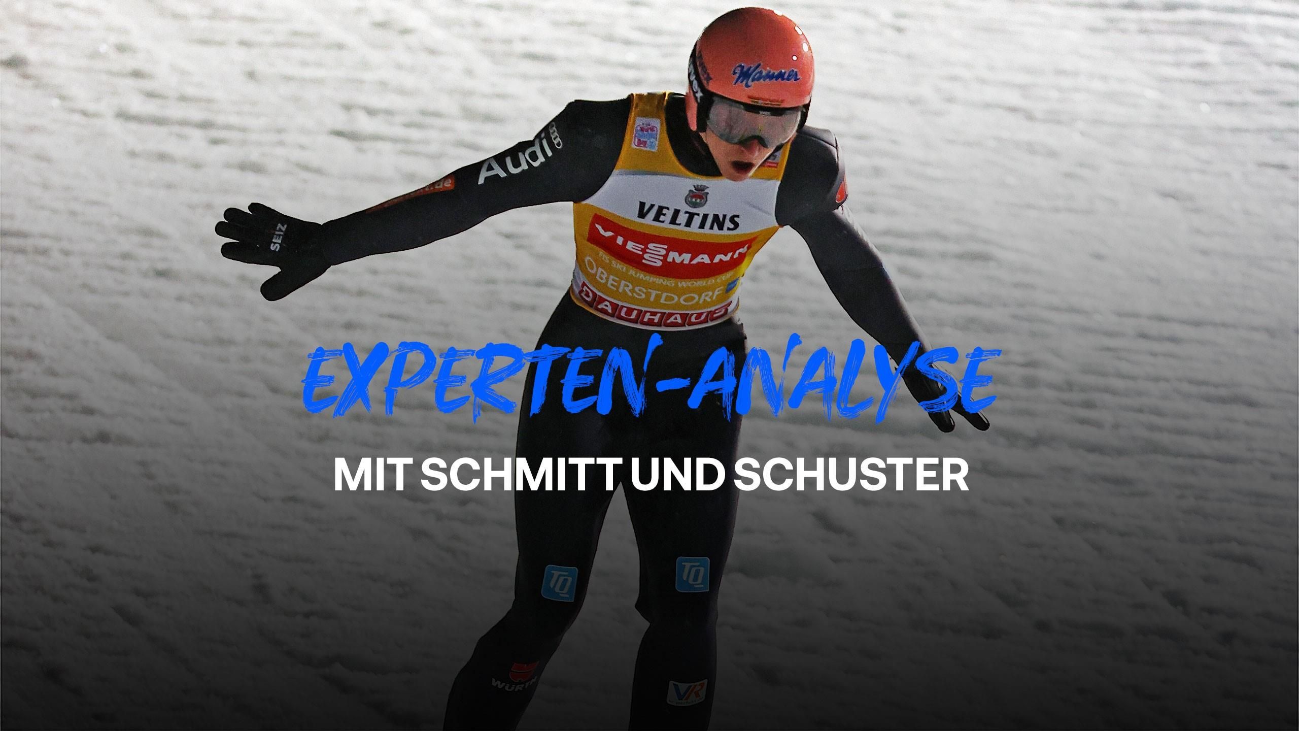 Qualifikation Oberstdorf Martin Schmitt und Werner Schuster