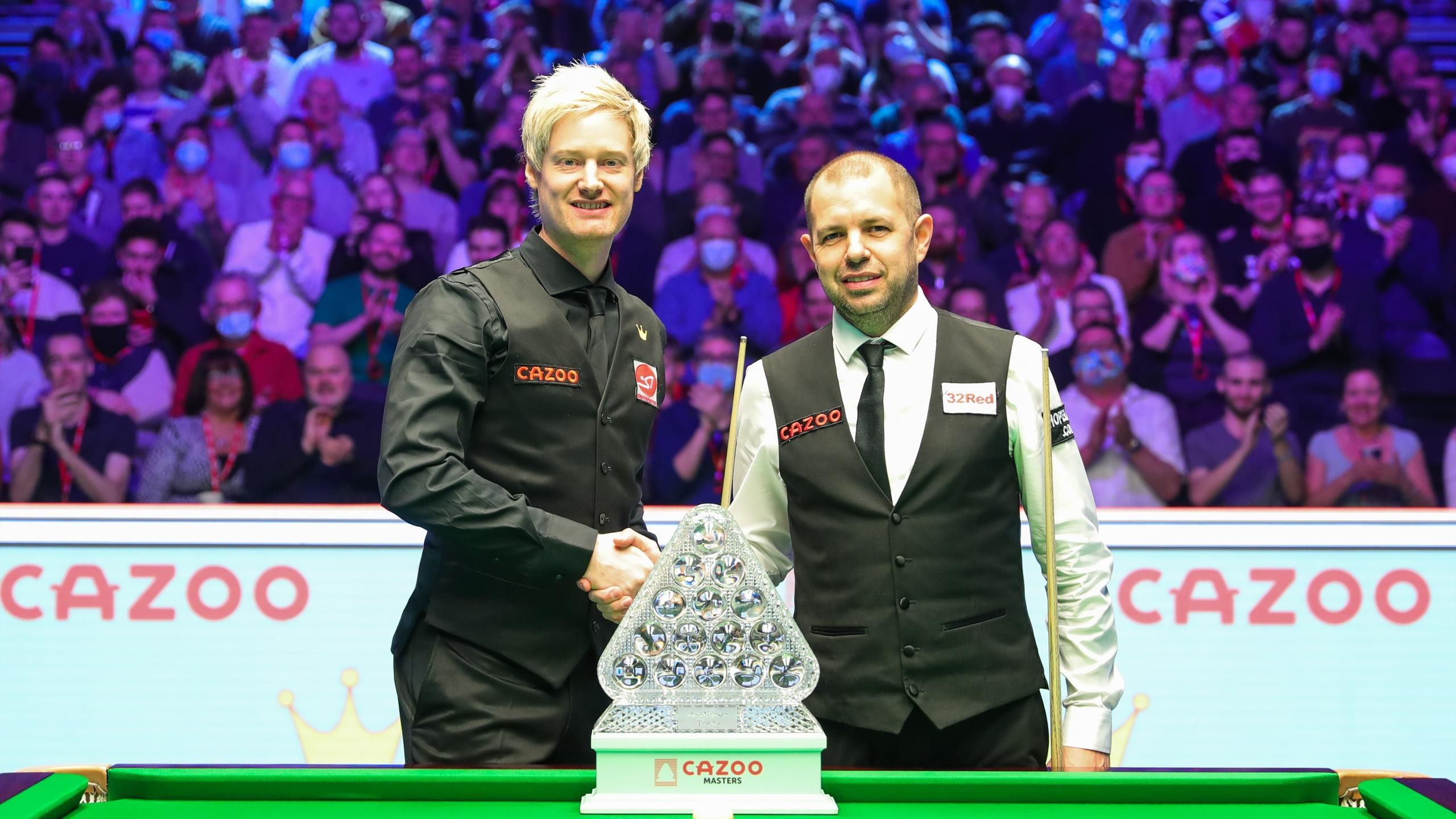cazoo masters snooker 2022 live