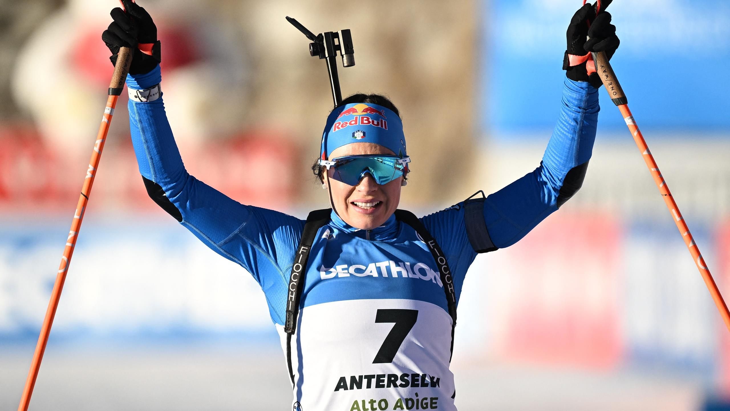 It was amazing - Italys Dorothea Wierer fights back to earn first biathlon World Cup win of the season