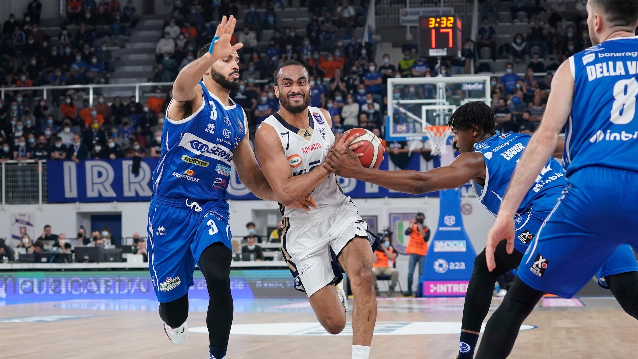 Basket, Serie A La 19a giornata LIVE su Discovery+ e Eurosport 2