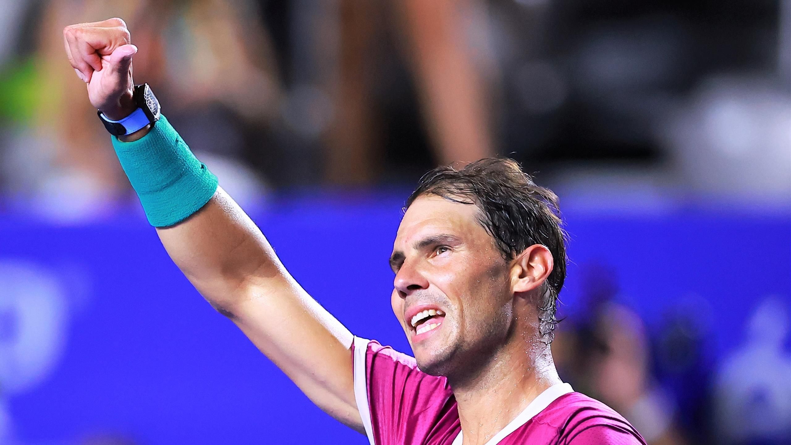 Rafael Nadal beats Stefan Kozlov in Acapulco to set new record for number of wins at start of a calendar year