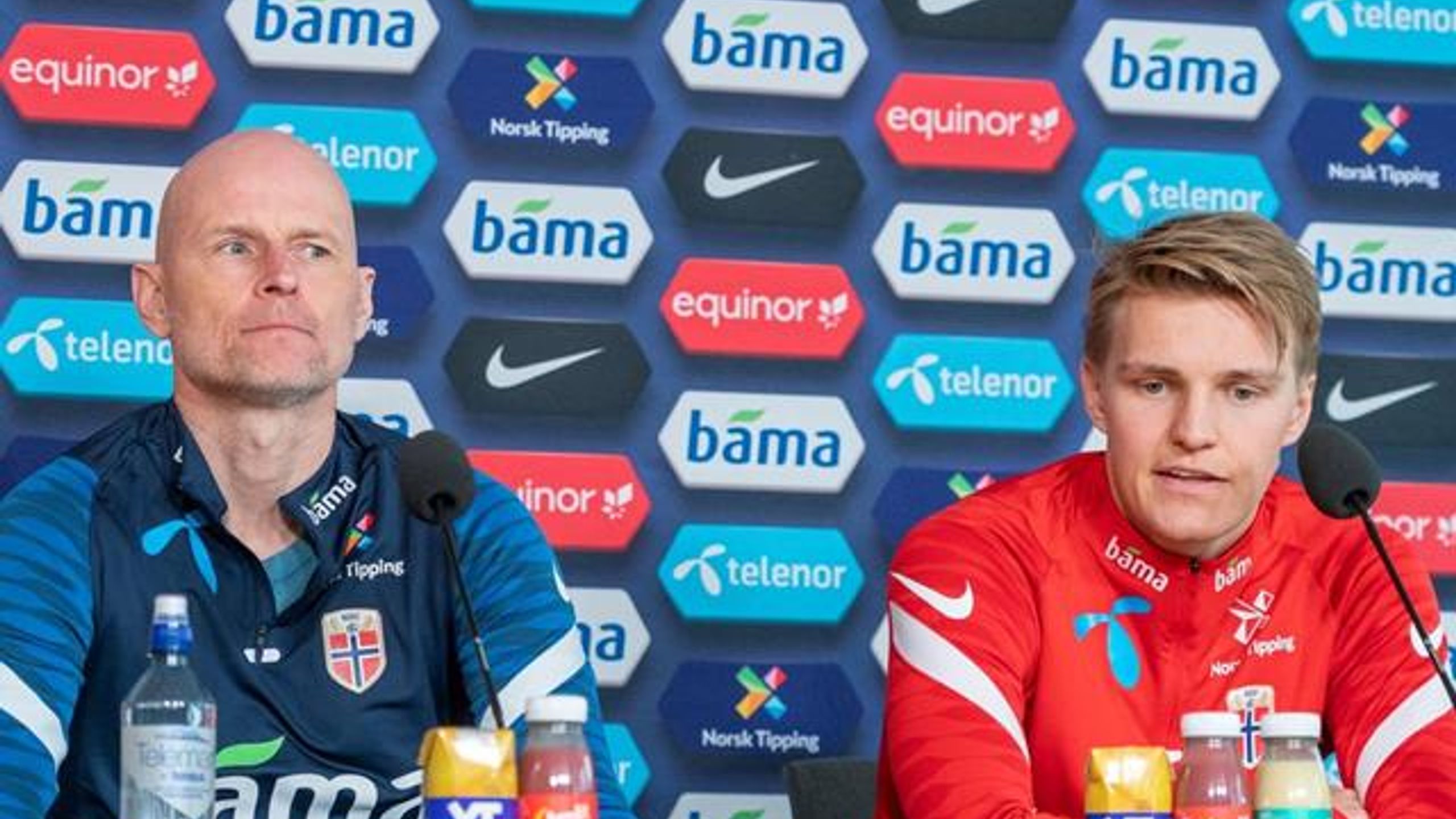 Gleder og bekymringer for Solbakken før avgjørende landslagsuke - Eurosport