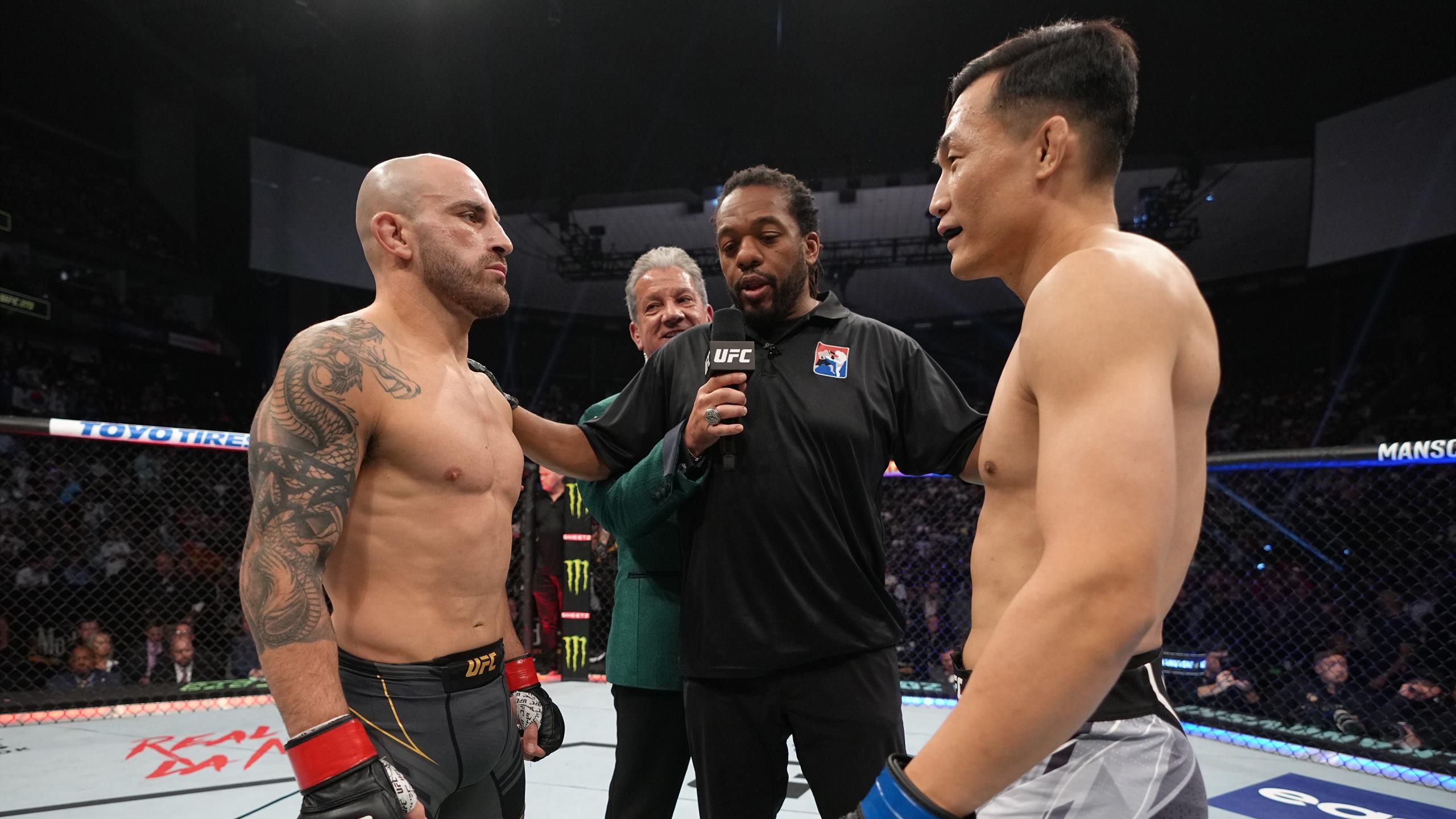 UFC 273: Revive la velada completa con el Volkanovski-The Korean Zombie ...
