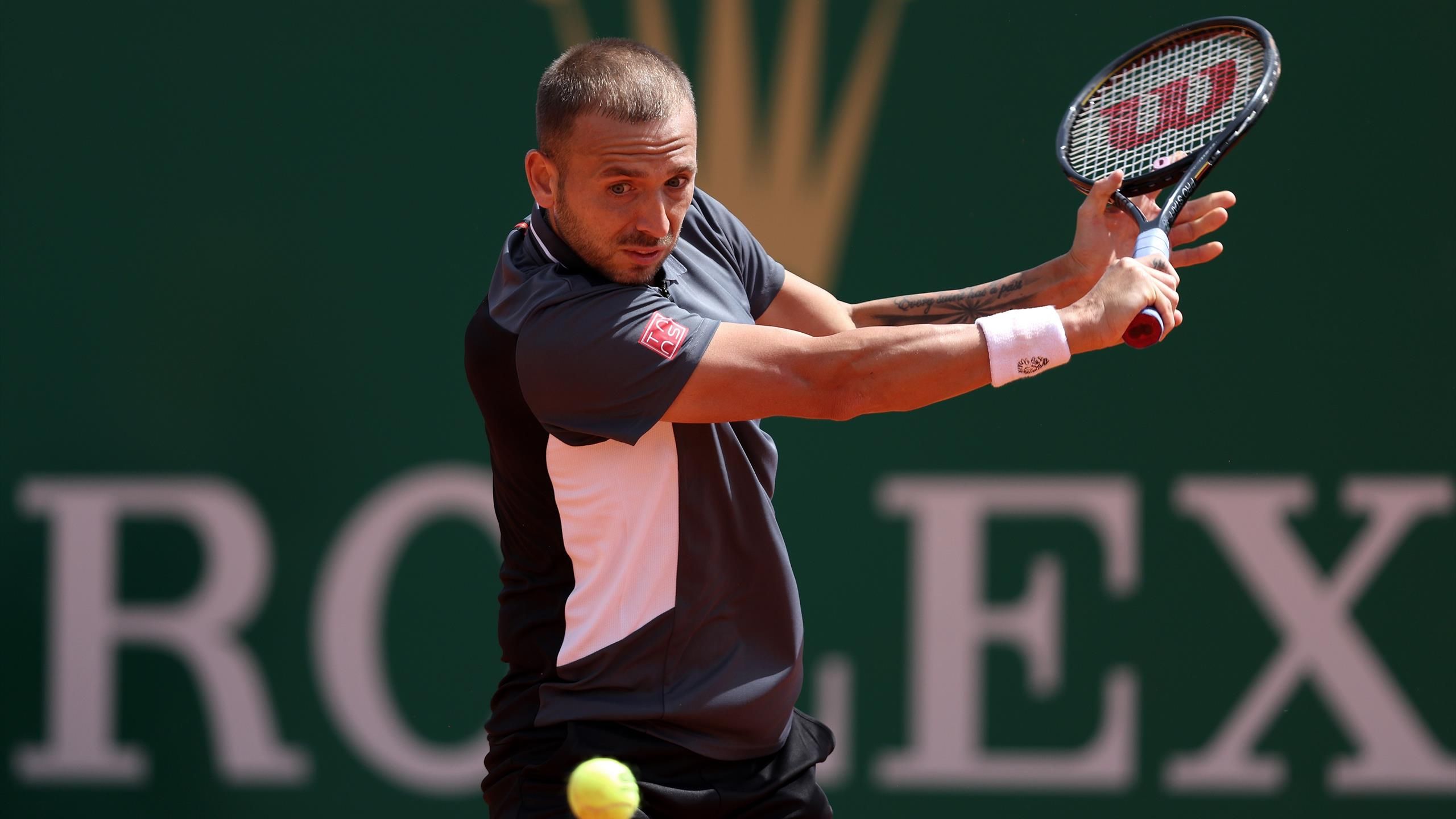 Dan Evans progresses to the second round of Monte Carlo Masters after victory over Benjamin Bonzi