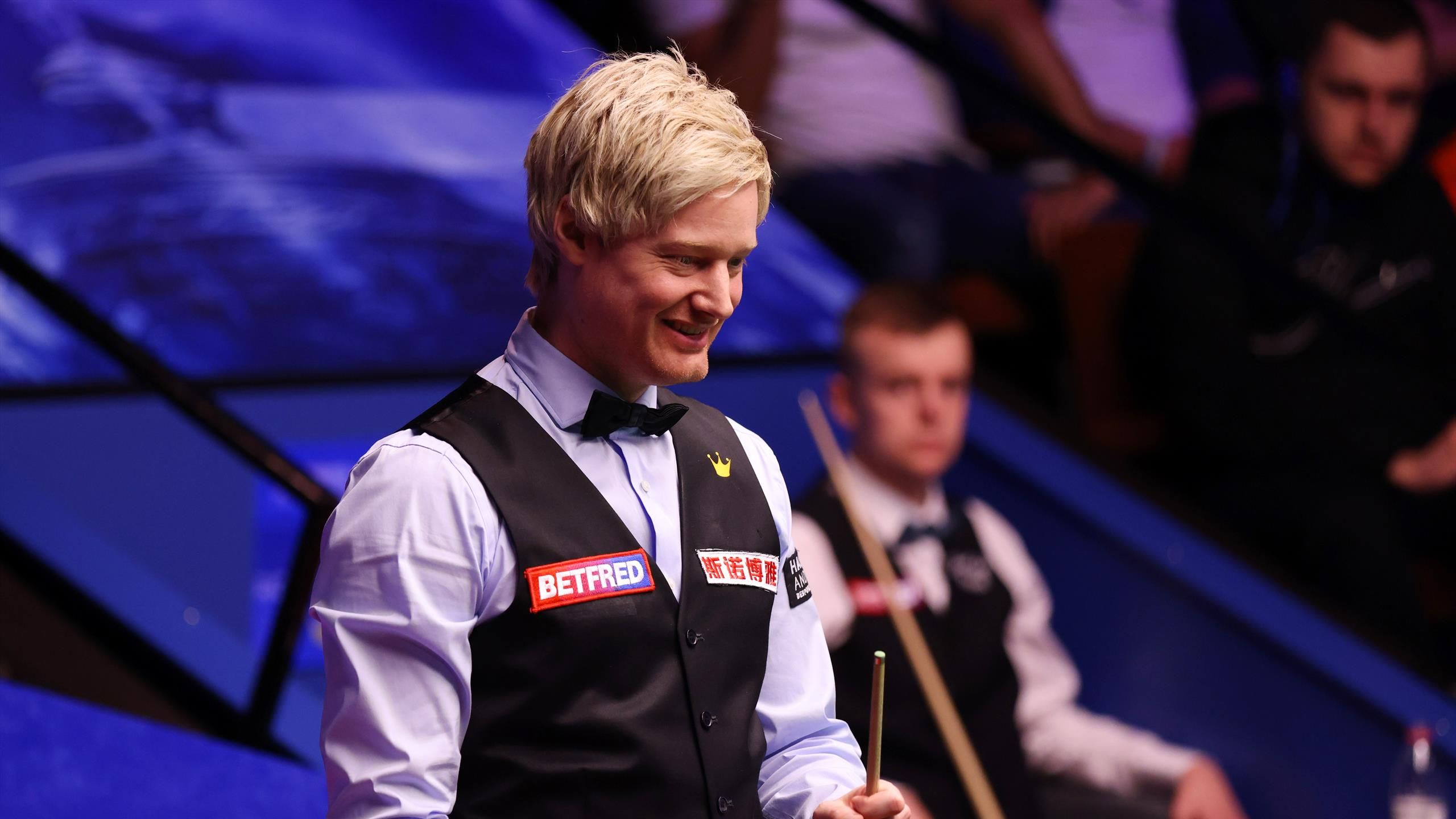 He was floating around in his jeans! - Neil Robertson on facing debutant at World Snooker Championship
