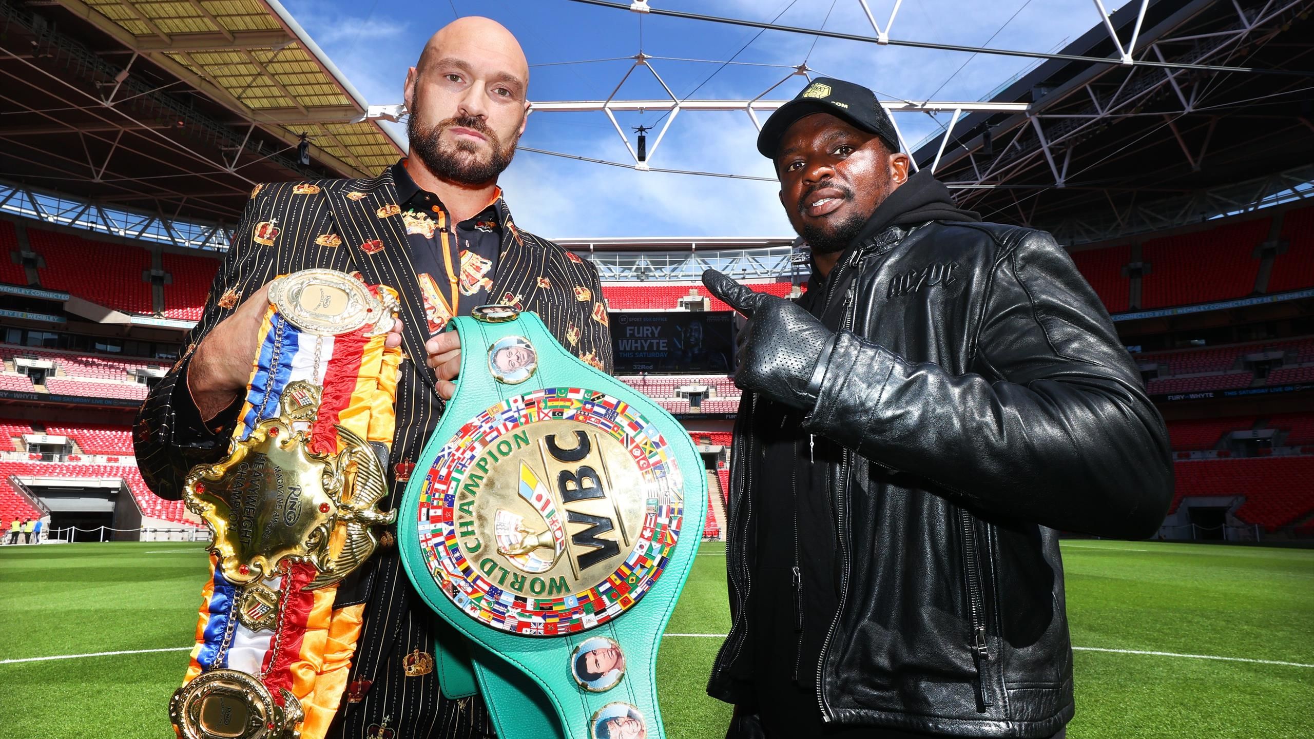Tyson Fury v Dillian Whyte The road to the biggest British boxing match in history