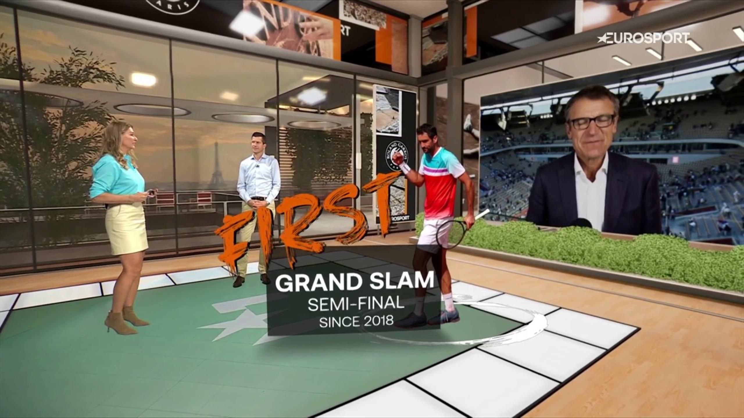 'Risky tennis but it's brilliant' Tim Henman and Mats Wilander laud