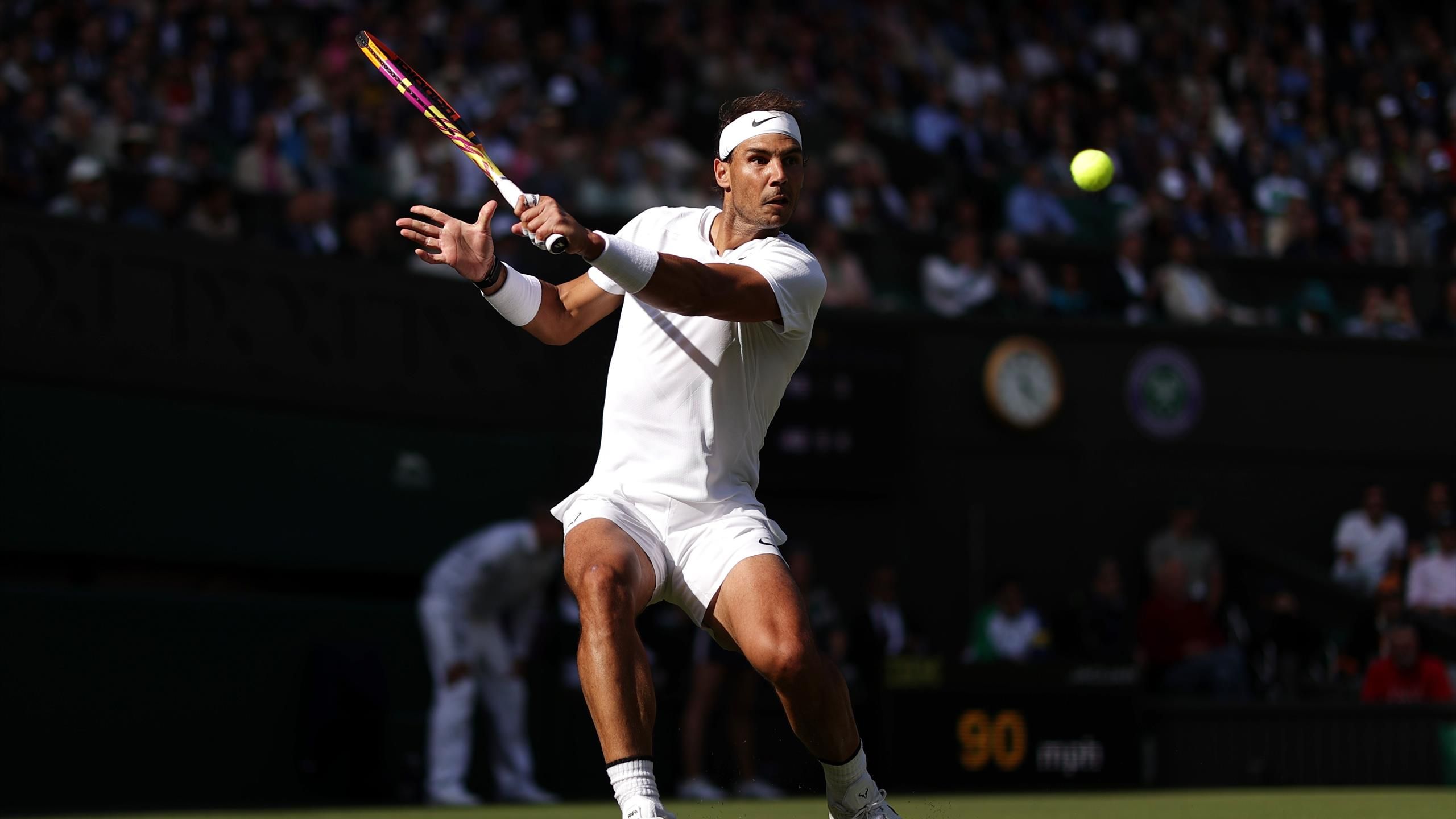 Wimbledon - so lief der Tag Rafael Nadal leistet gegen Ricardas Berankis Schwerstarbeit und zieht in Runde 3 ein