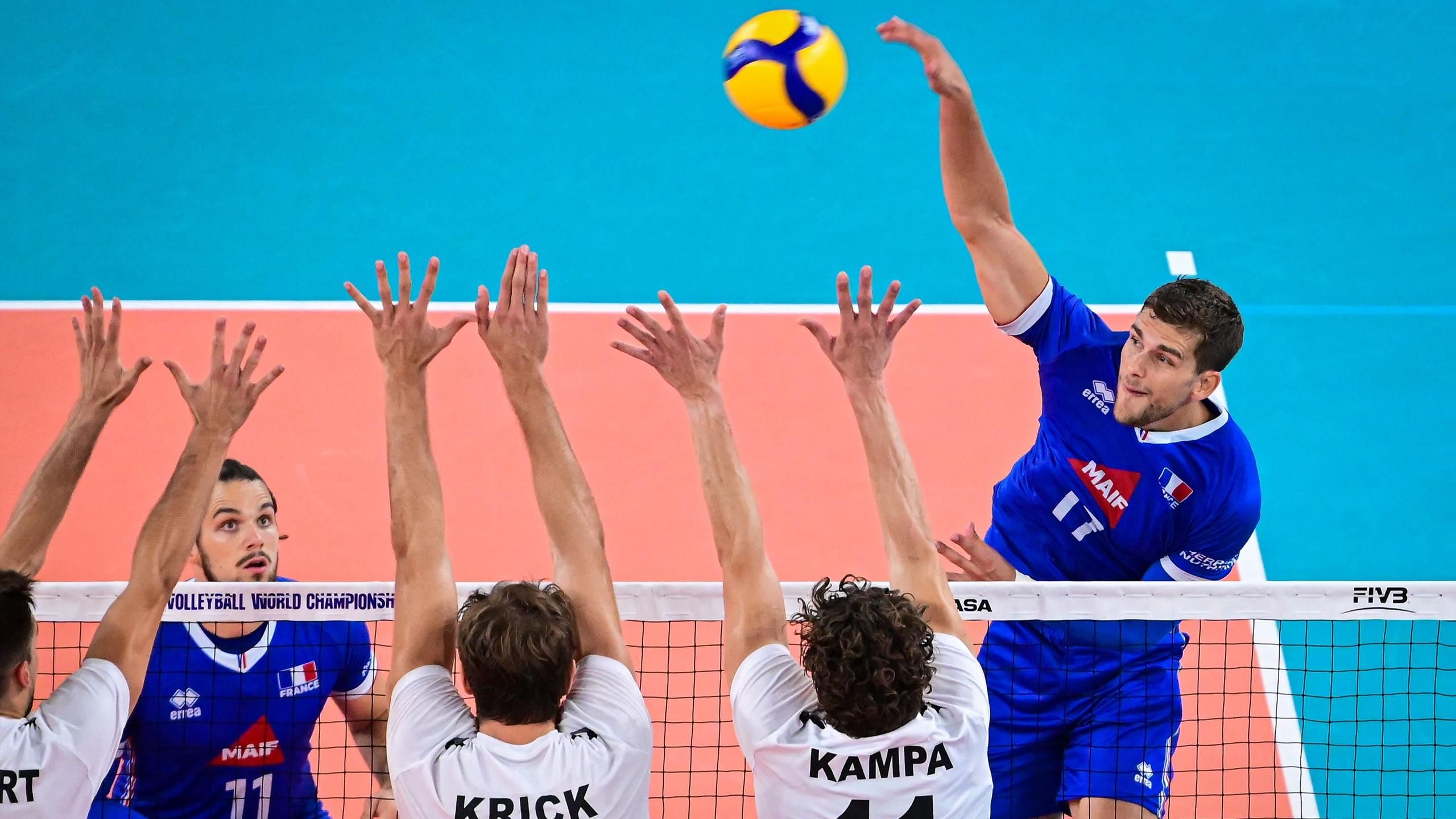 Volleyball-WM: Deutschland gegen Olympiasieger Frankreich ohne Chance ...