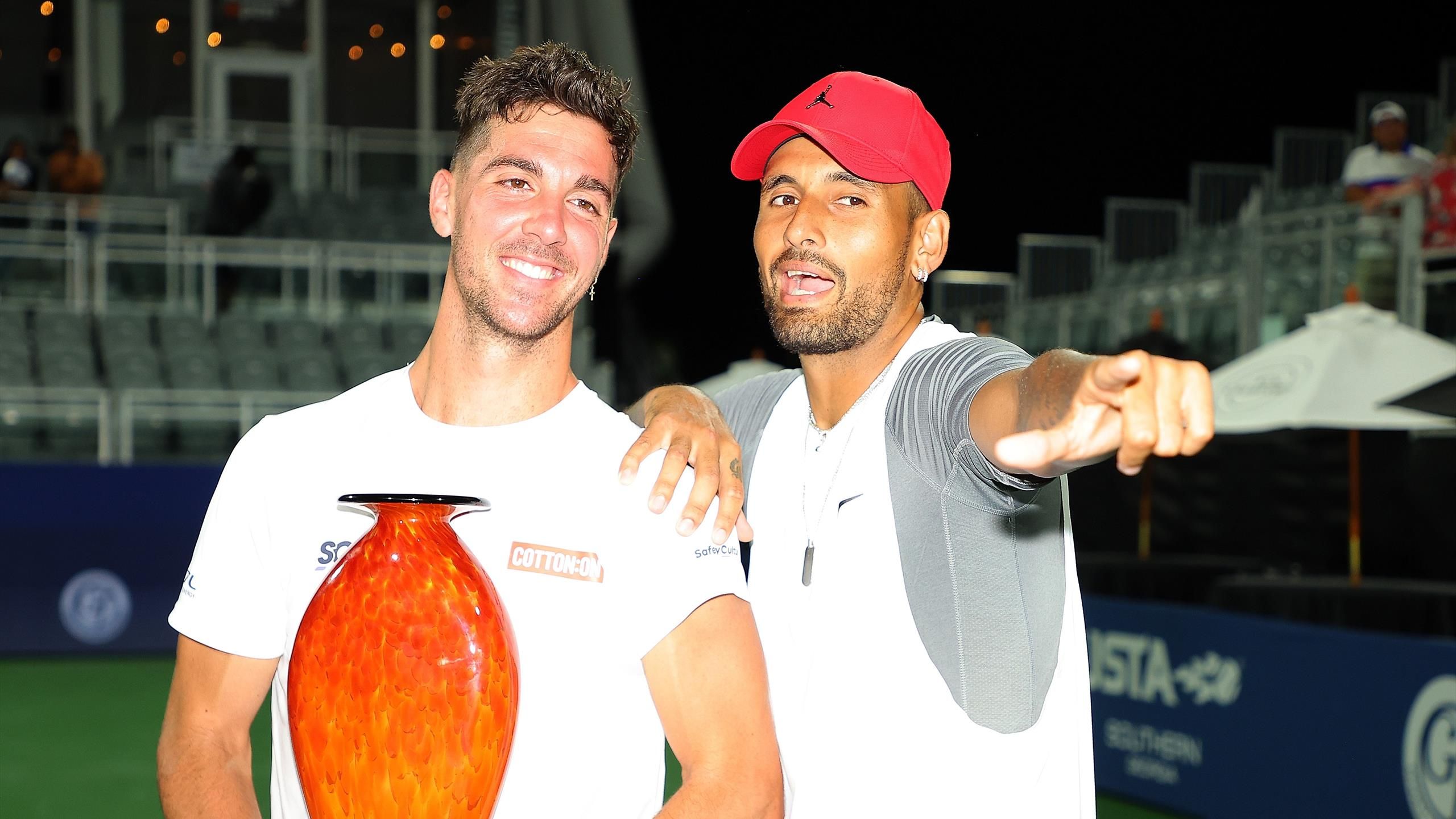 He lives in the chaos - Thanasi Kokkinakis on facing and partnering with fellow Special K Nick Kyrgios at US Open
