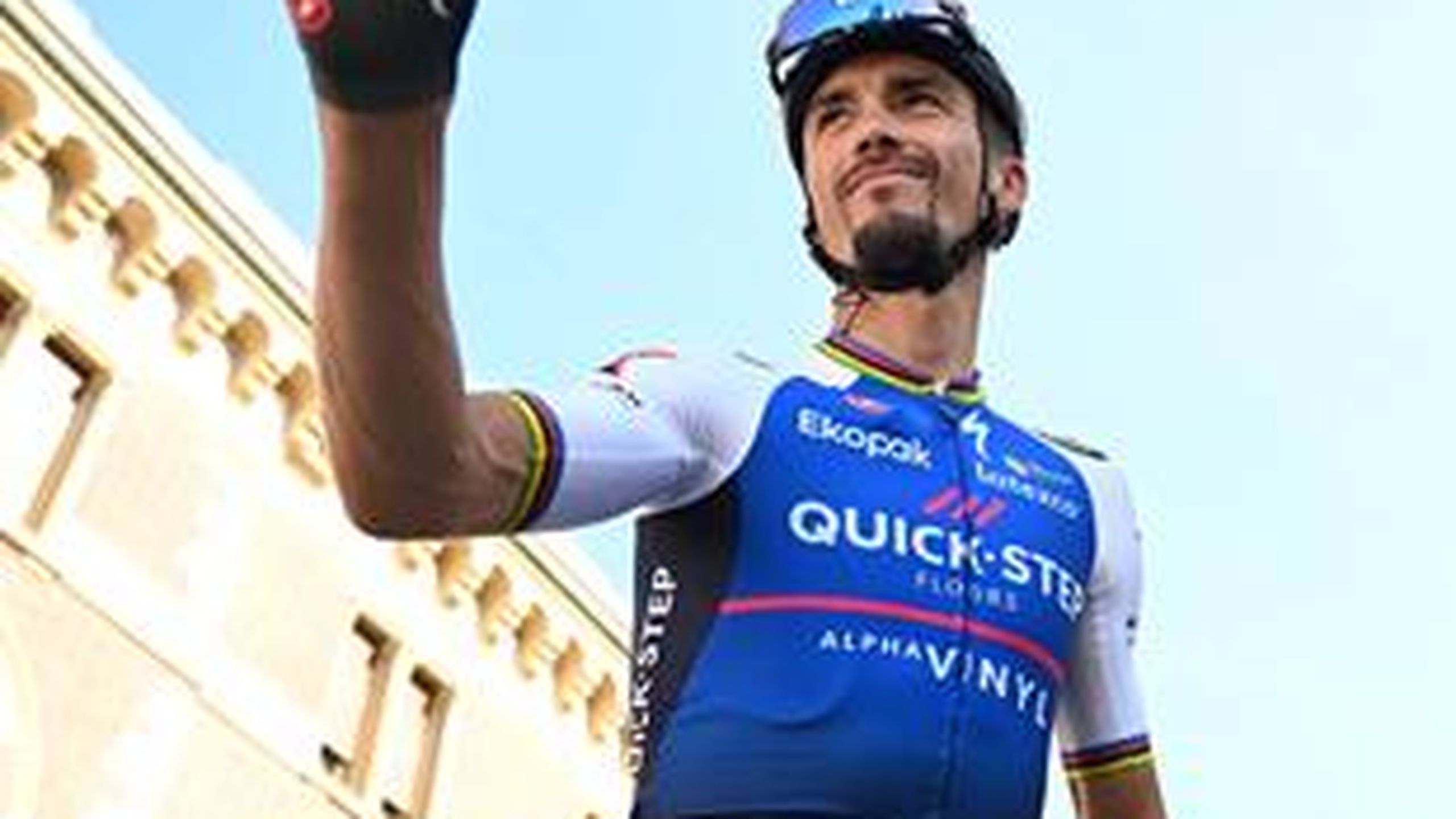 Emmanuel Hubert (Arkea-Samsic) sur Bistrot Vélo (Eurosport) : 