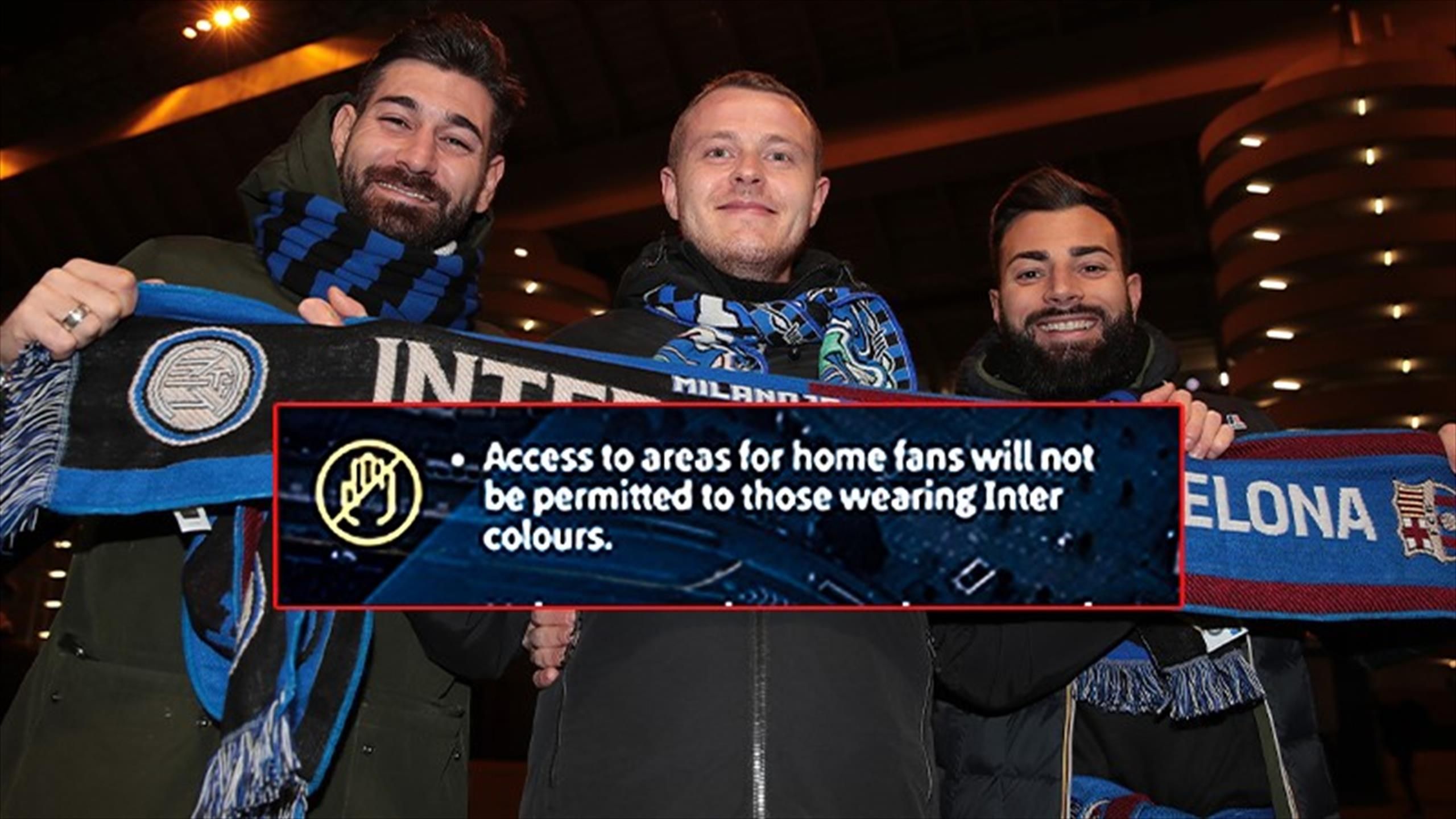 Champions League, Barcellona-Inter - 
