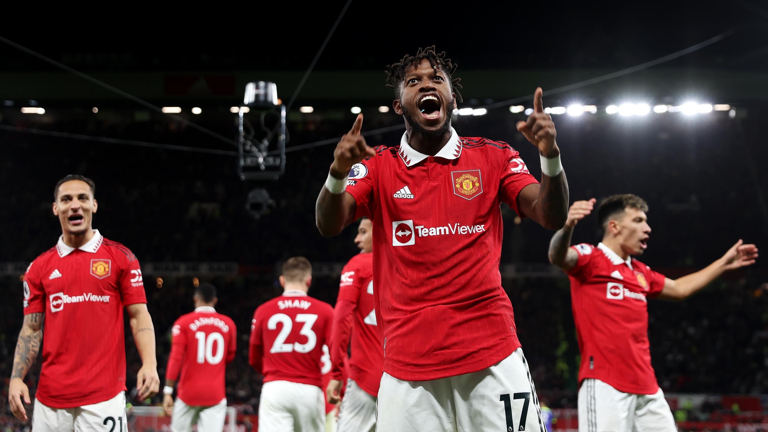 Manchester United 2-0 Tottenham Fred and Bruno Fernandes score as Utd beat tame Spurs at Old Trafford