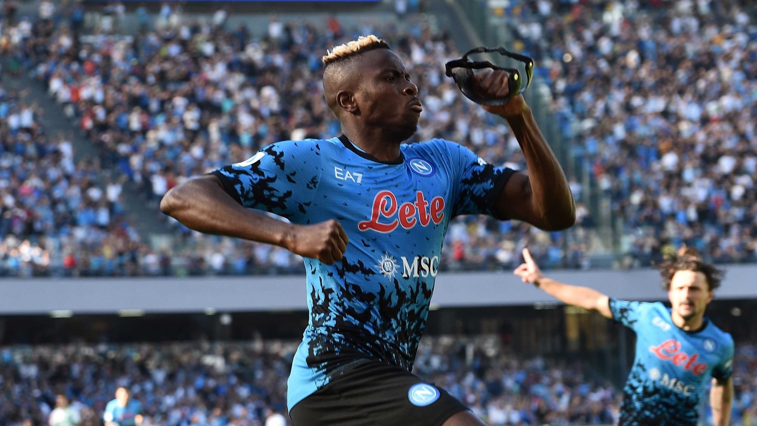 Victor Osimhen hits hattrick as Napoli win again and Atletico Madrid slump to shock defeat