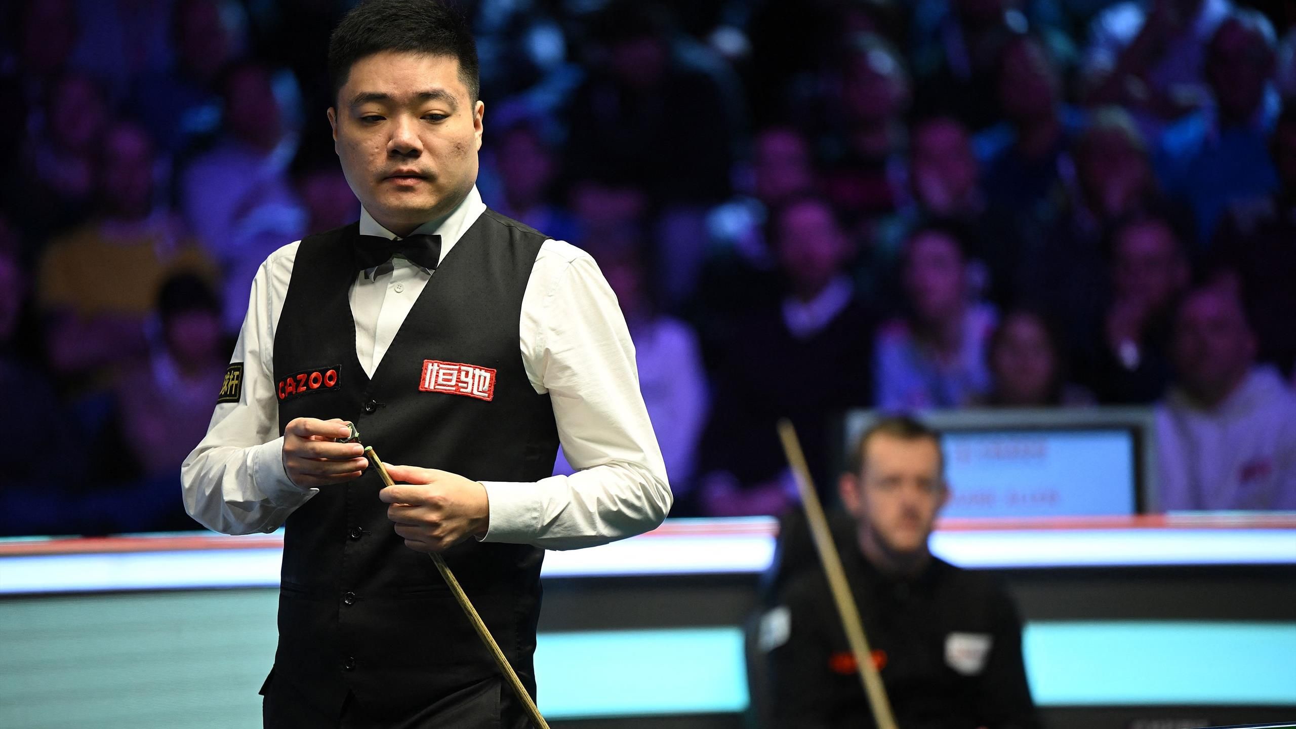 Ding Junhui four frames from victory after dominating first session with Mark Allen in UK Championship final