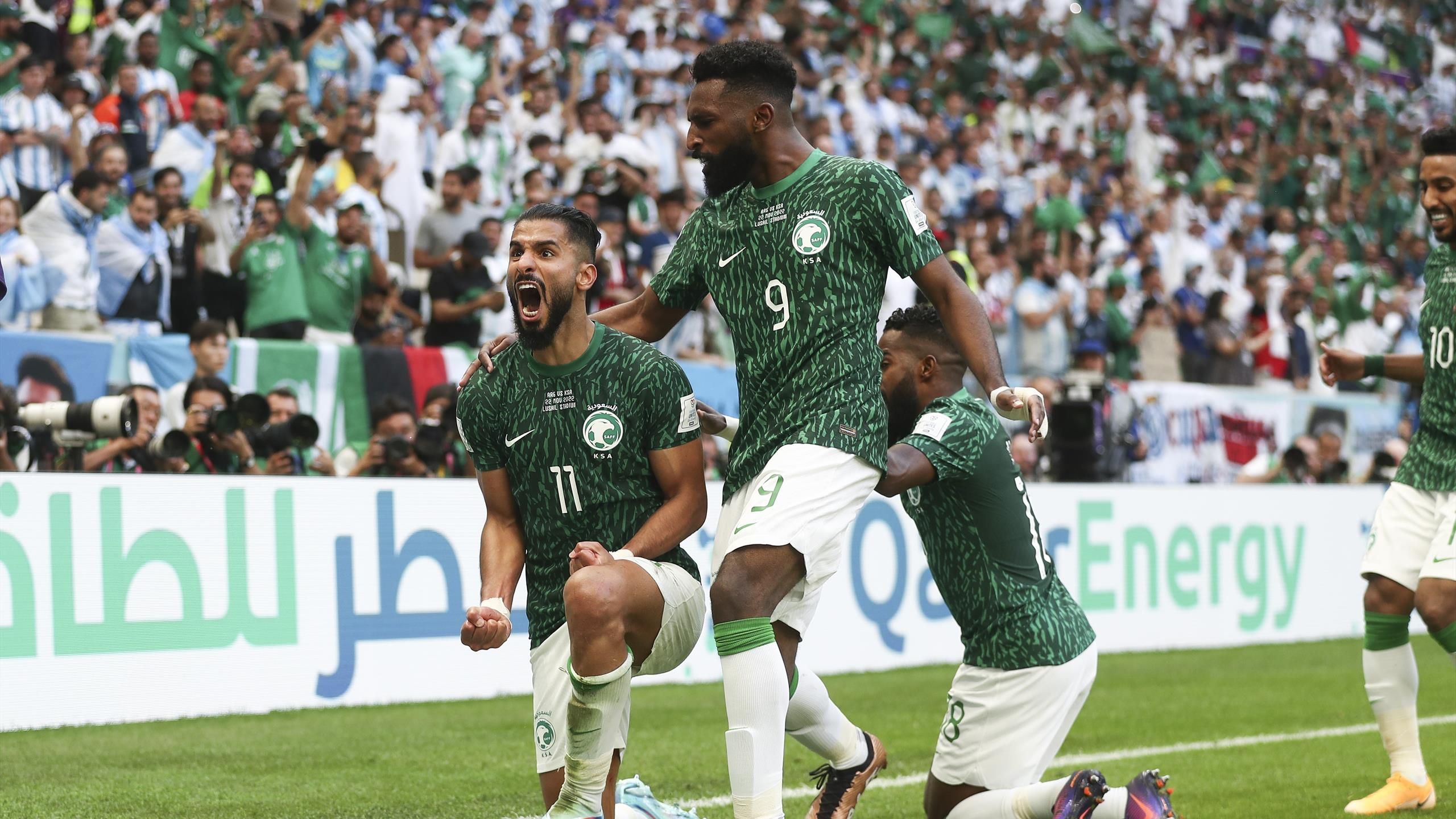 WM 2022 - Saudi-Arabien gelingt Sensation gegen Argentinien Lionel Messi und Co