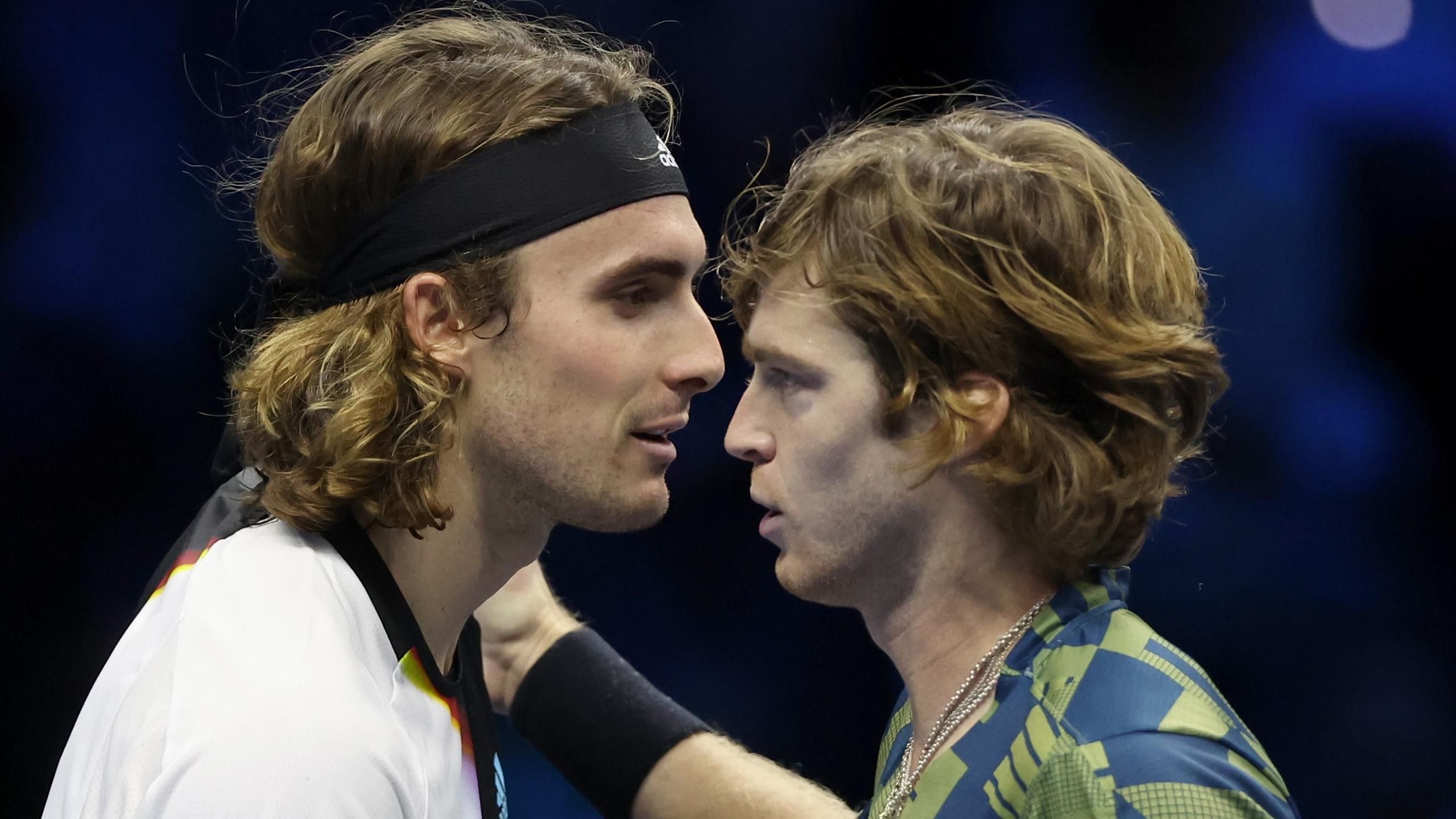 Stefanos Tsitsipas apologises to Andrey Rublev for saying he has few tools at ATP Finals, says he regrets remarks