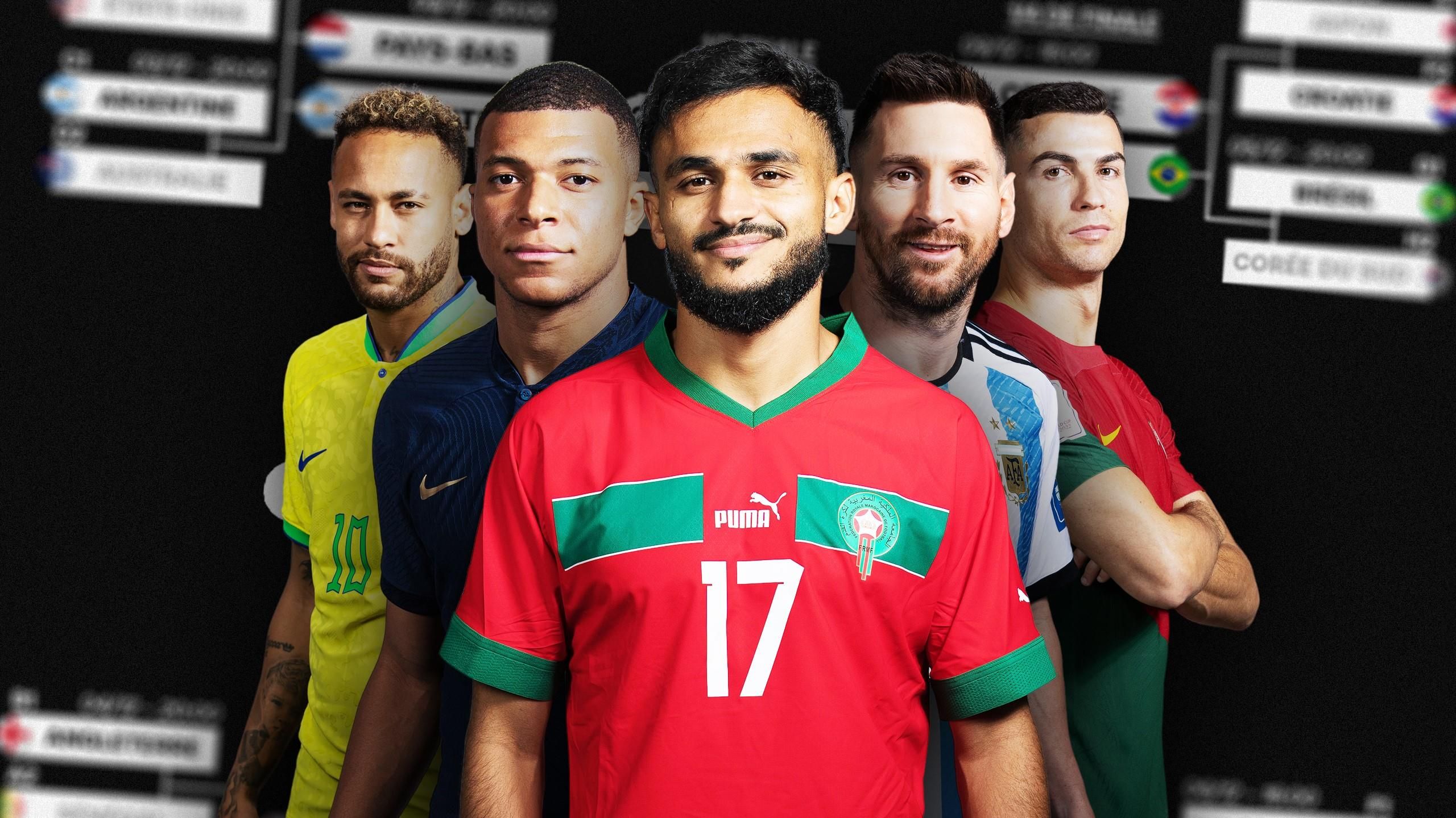 Coupe du monde - Le tableau final des quarts de finale : Le Maroc, OVNI  parmi les cadors - Eurosport