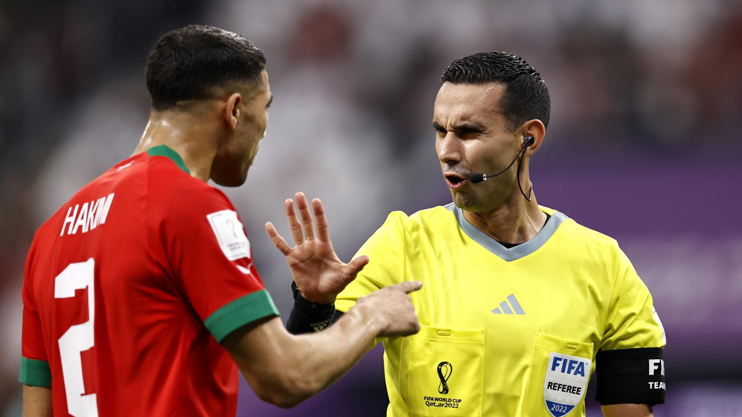 WM 2022 - Marokko beschwert sich nach Aus gegen Frankreich über Schiedsrichter Cesar Arturo Ramos