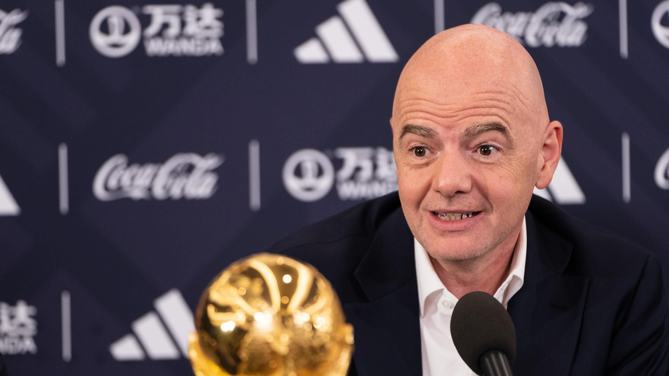 World Cup: FIFA President Gianni Infantino calls the death of migrant  workers a 'tragedy