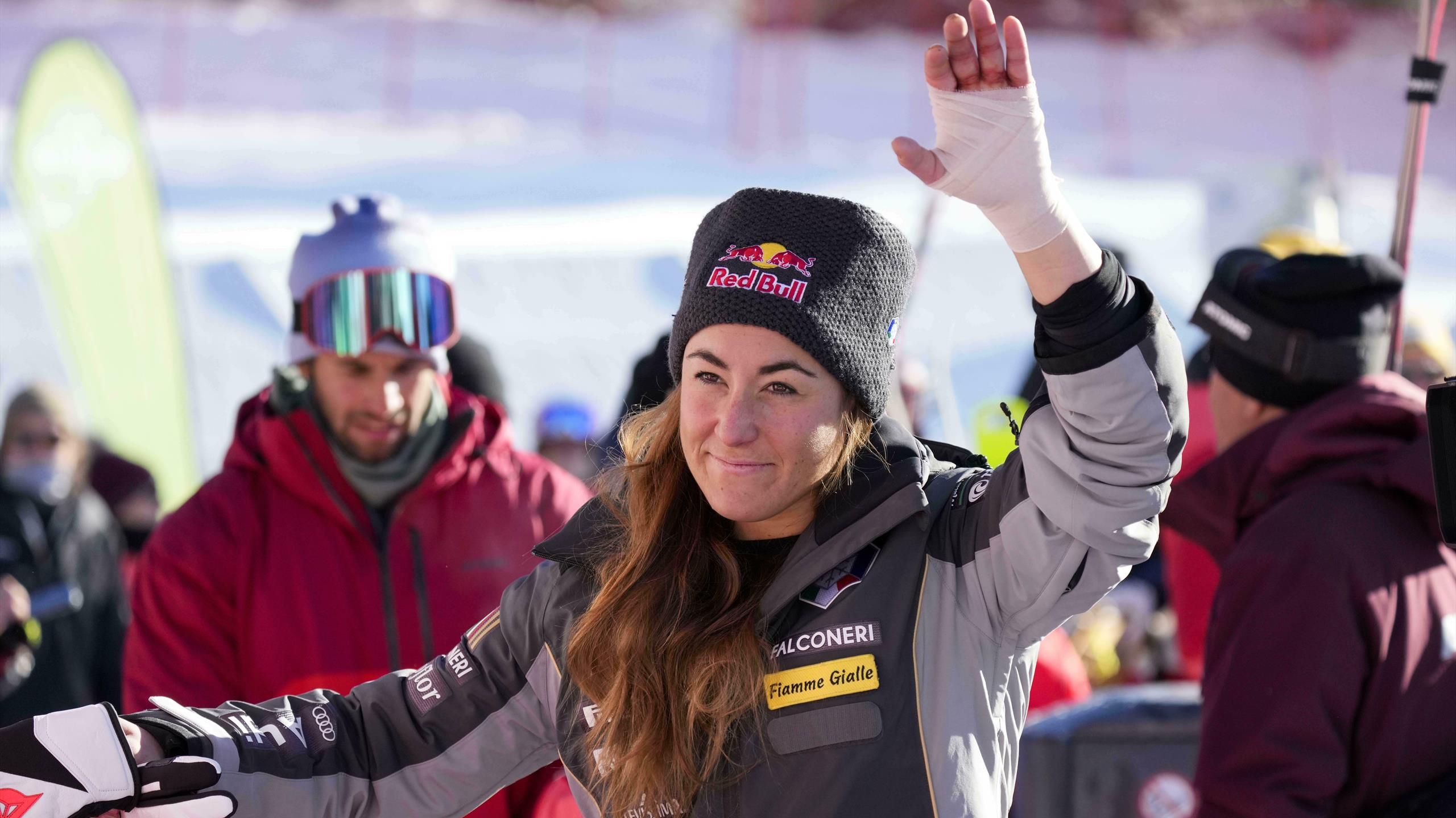 Sofia Goggia Takes Incredible 20th World Cup Victory In St Moritz Downhill Despite Nursing 5101