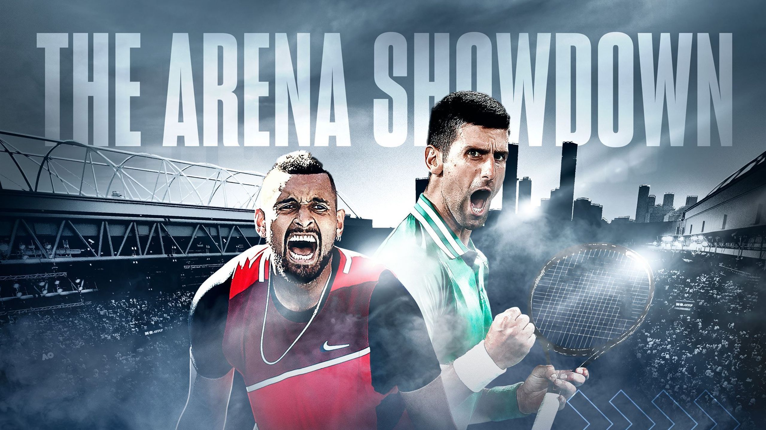 Australian Open - Übertragung Arena Showdown zwischen Novak Djokovic und Nick Kyrgios im Livestream