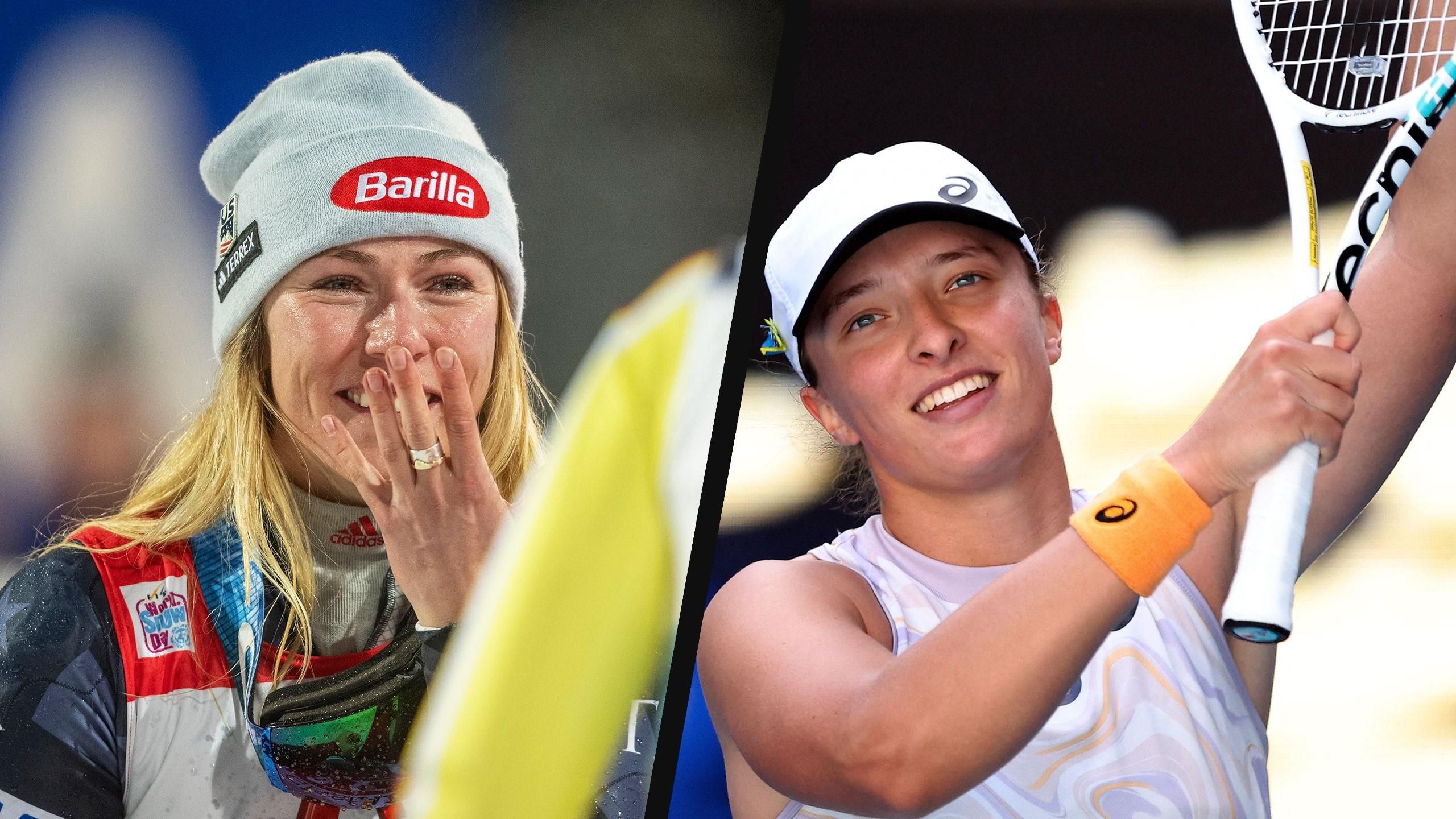 Iga Swiatek and Mikaela Shiffrin admit trust issues since finding fame during Instagram Live chat