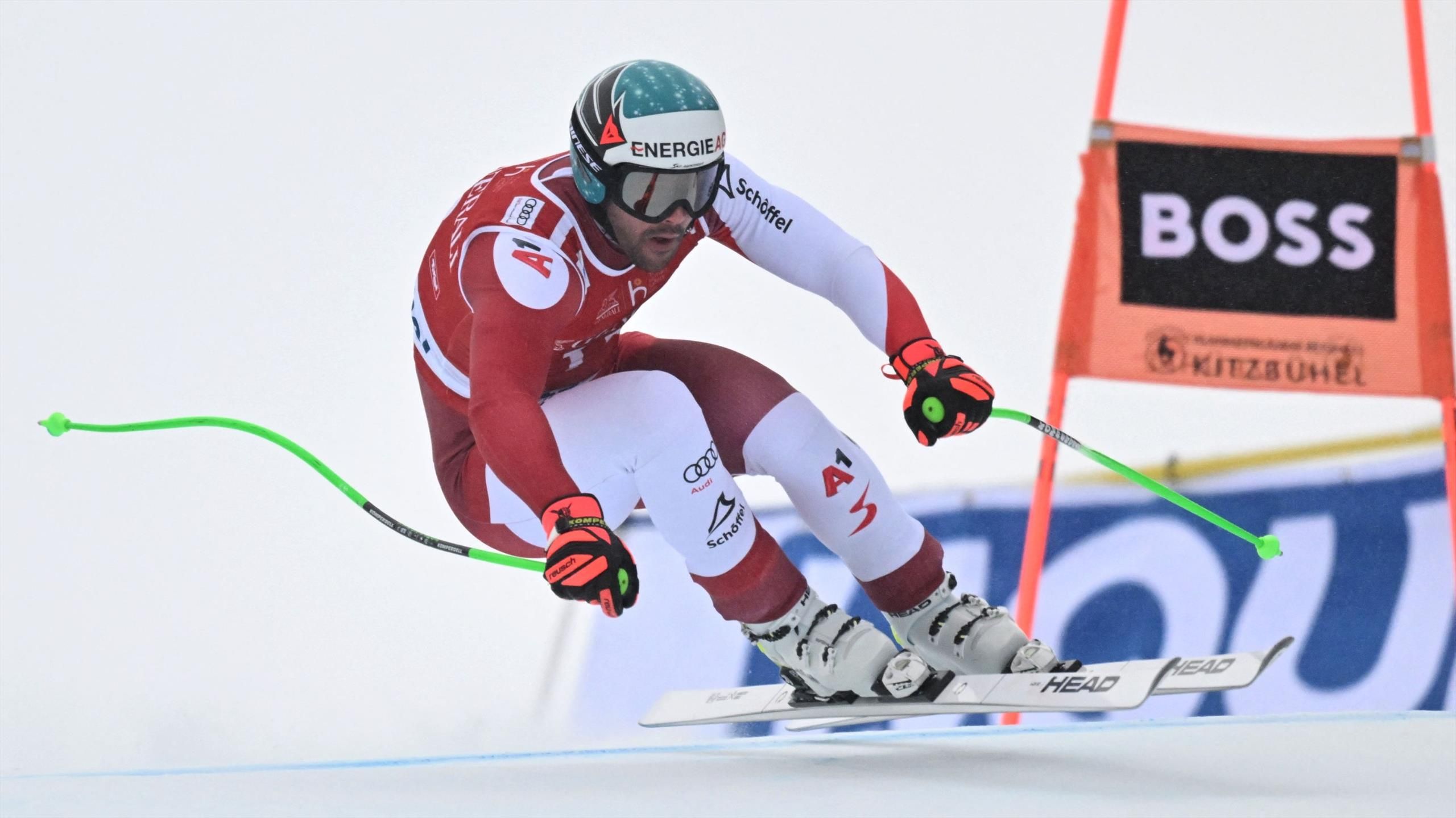 Kitzbühel Vincent Kriechmayr remporte la descente Eurosport