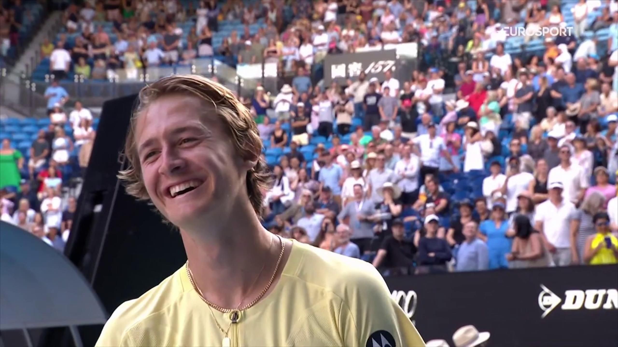 Sebastian Korda is ecstatic after reaching first ever Grand Slam ...