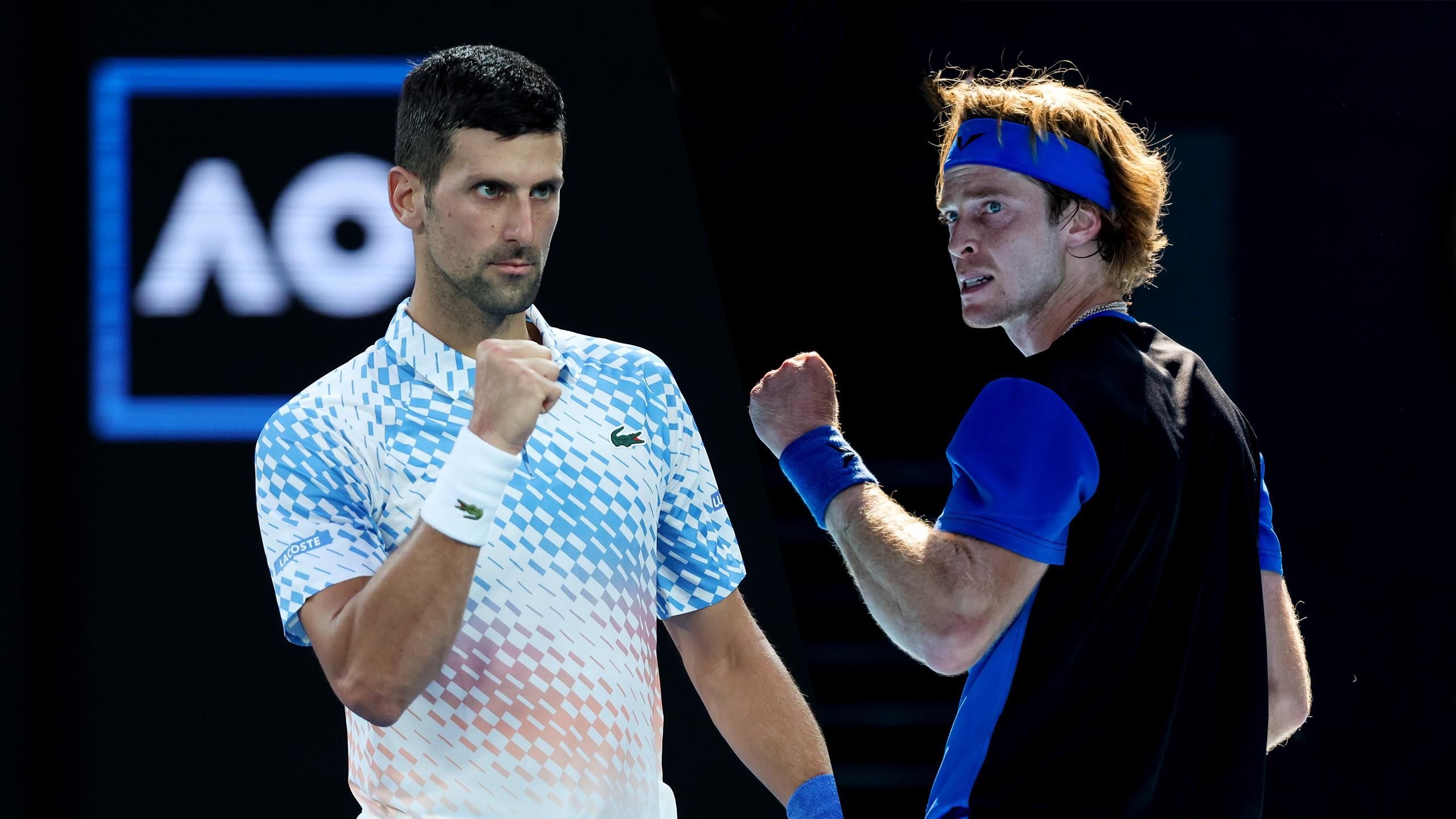 Not Novak! - Andrey Rublev admits no one wants to face Novak Djokovic ahead of Australian Open clash