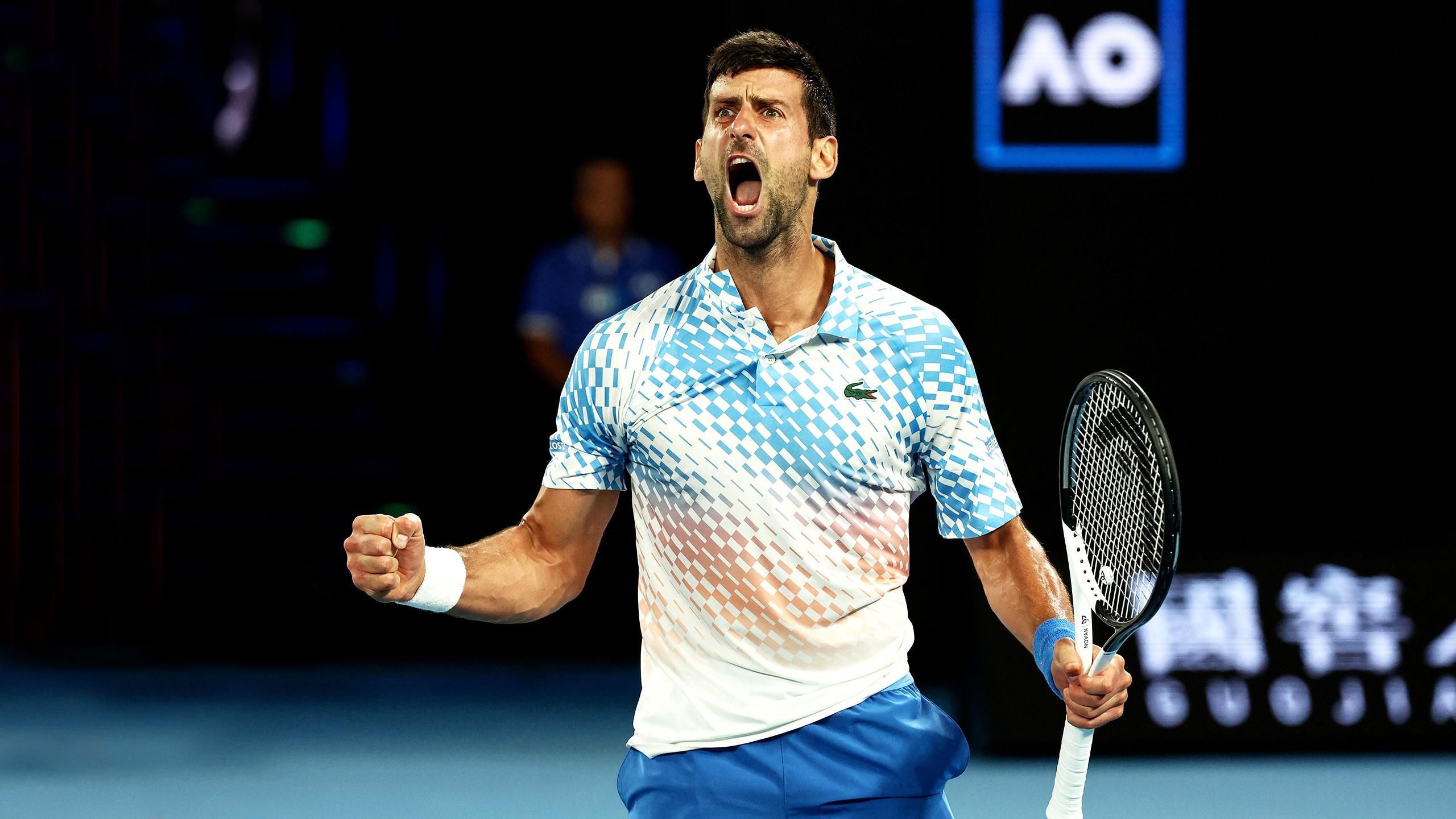 Australian Open 2023 Novak Djokovic zeigt Andrey Rublev im Viertelfinale die Grenzen auf