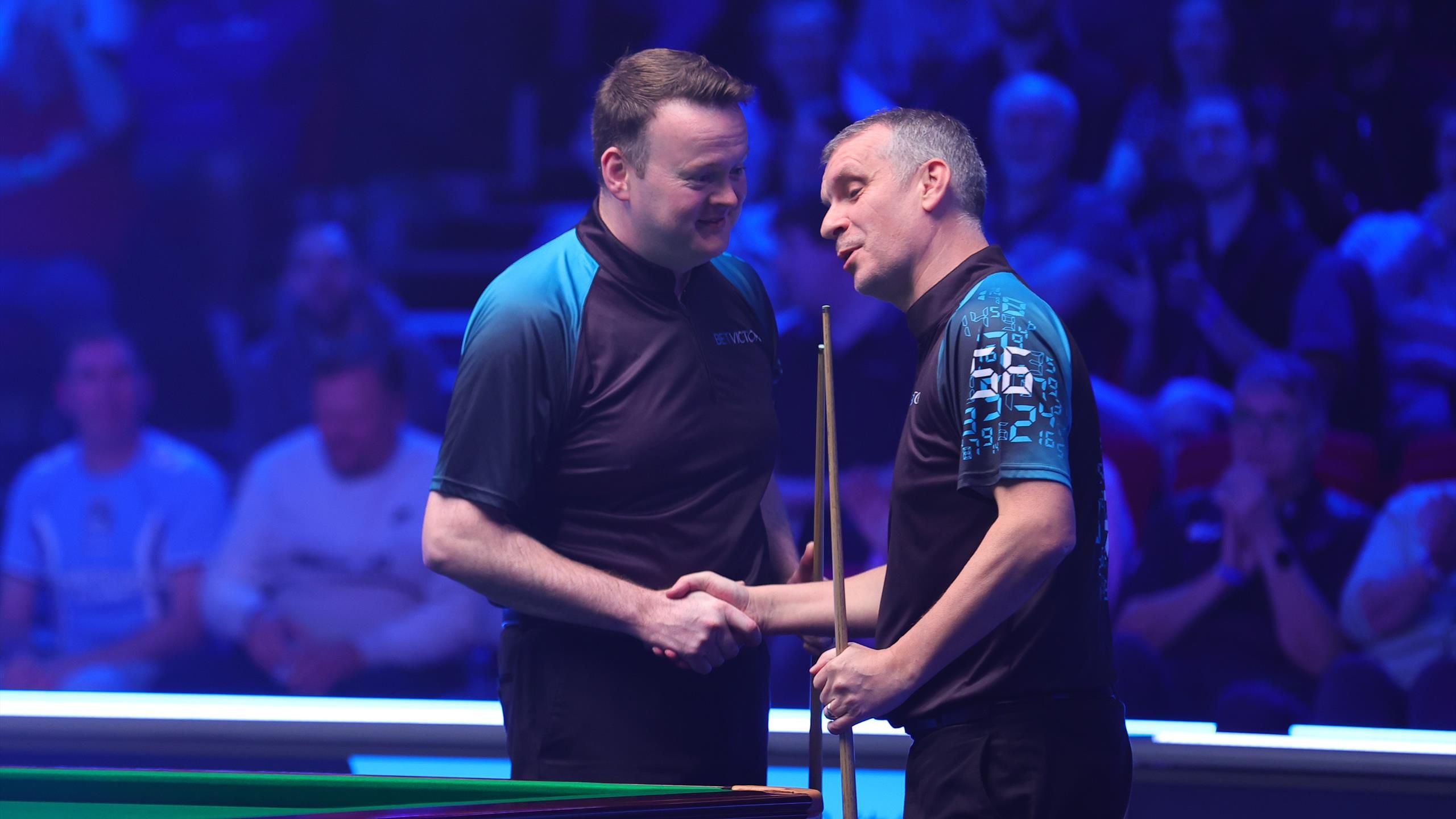 Snooker Shoot Out Shaun Murphy eliminated by Mark Davis, Dominic Dale beats Ken Doherty in second round
