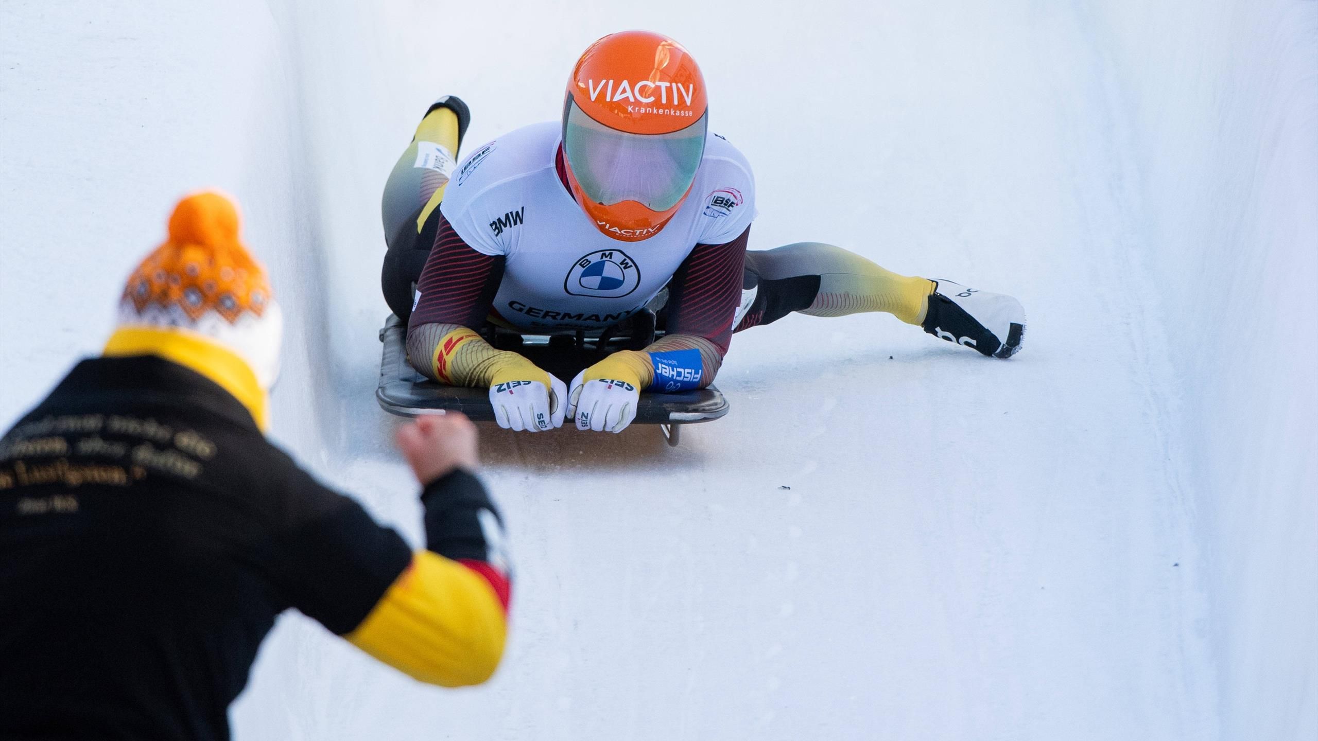 SkeletonWM Susanne Kreher und Christopher Grotheer gewinnen WMTitel