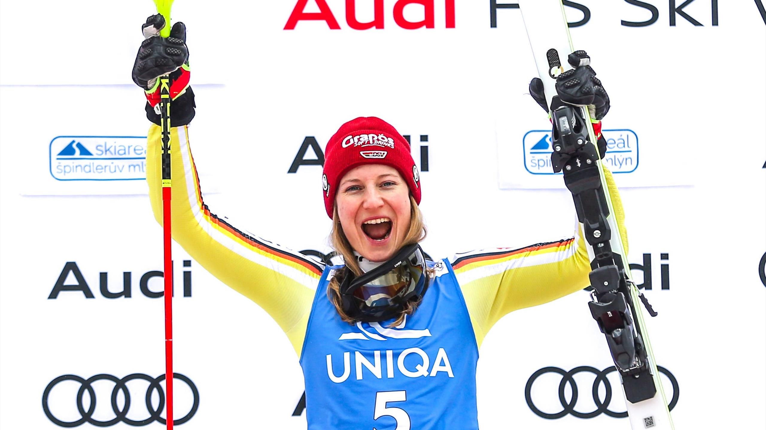 SkiWM Lena Dürr im exklusiven EurosportInterview "Der Sieg