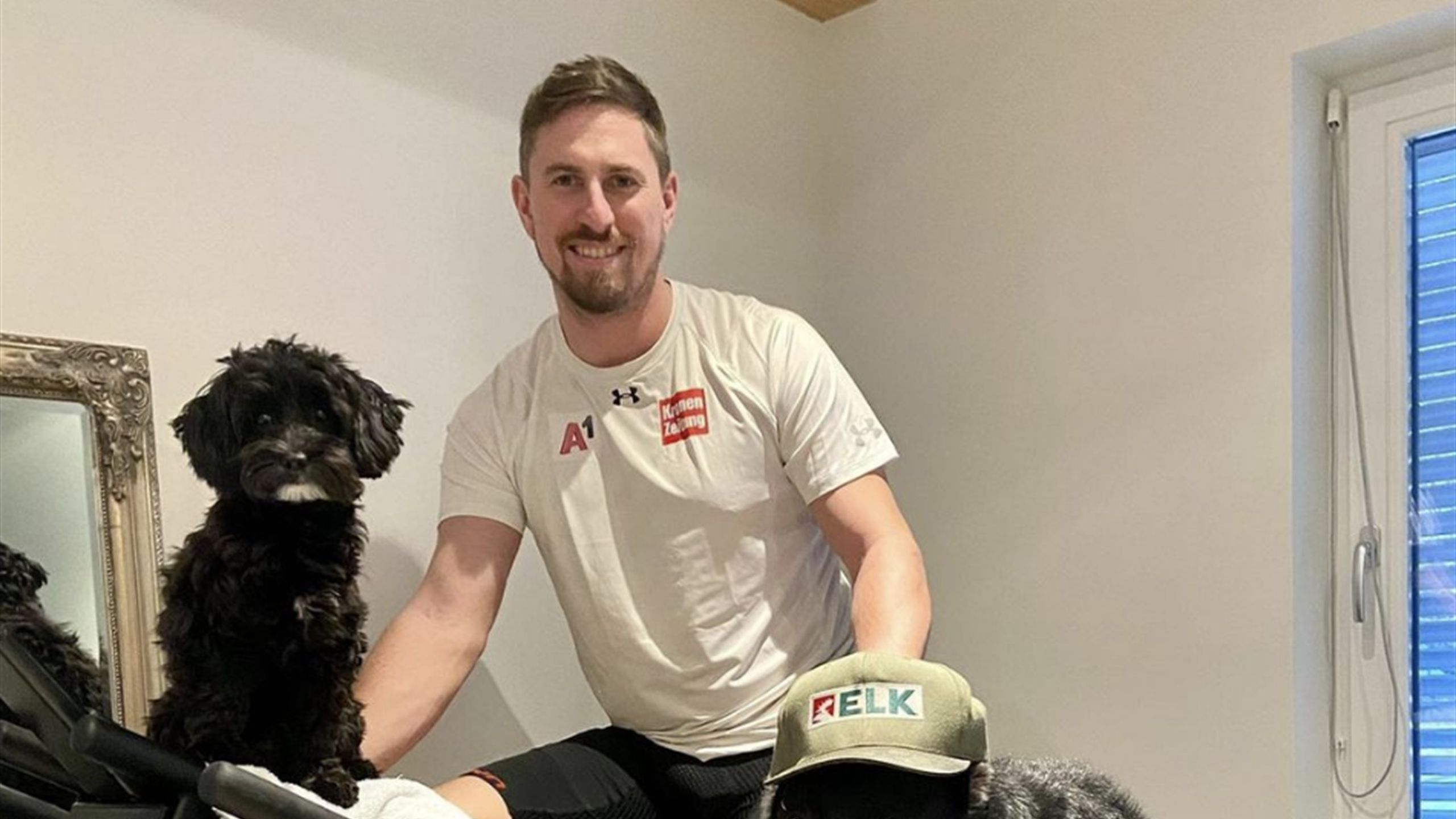 Max Franz kann nach schwerem Trainingssturz mit doppeltem Beinbruch