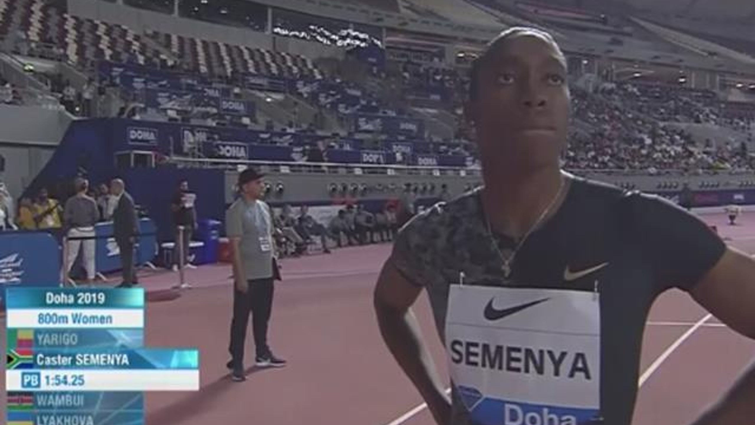 Caster Semenya wygrała bieg na 800m na inaugurację Diamentowej Ligi ...